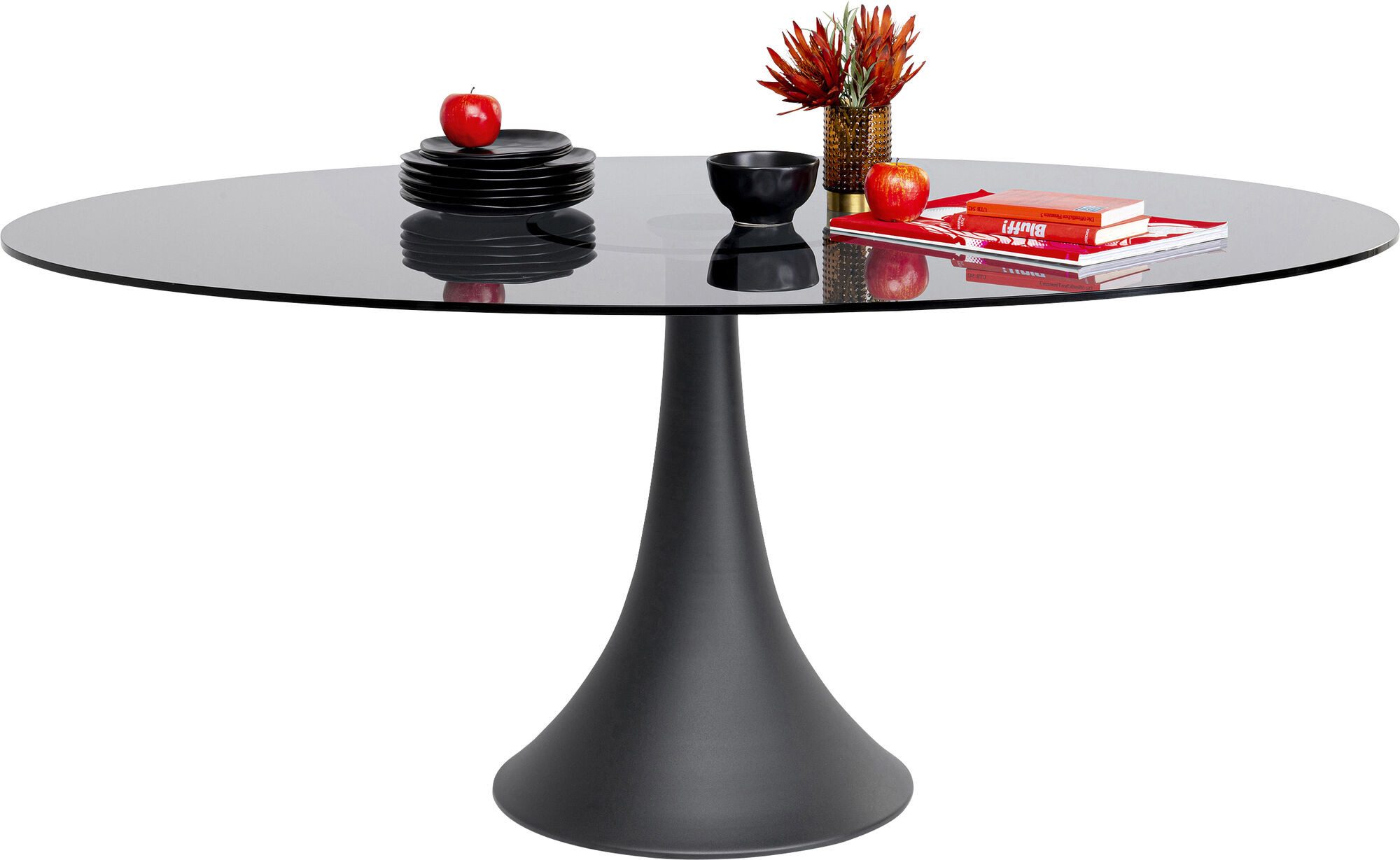 Kare Design Esstisch Tisch Grande Possibilita Smoke Glas 180x120cm
