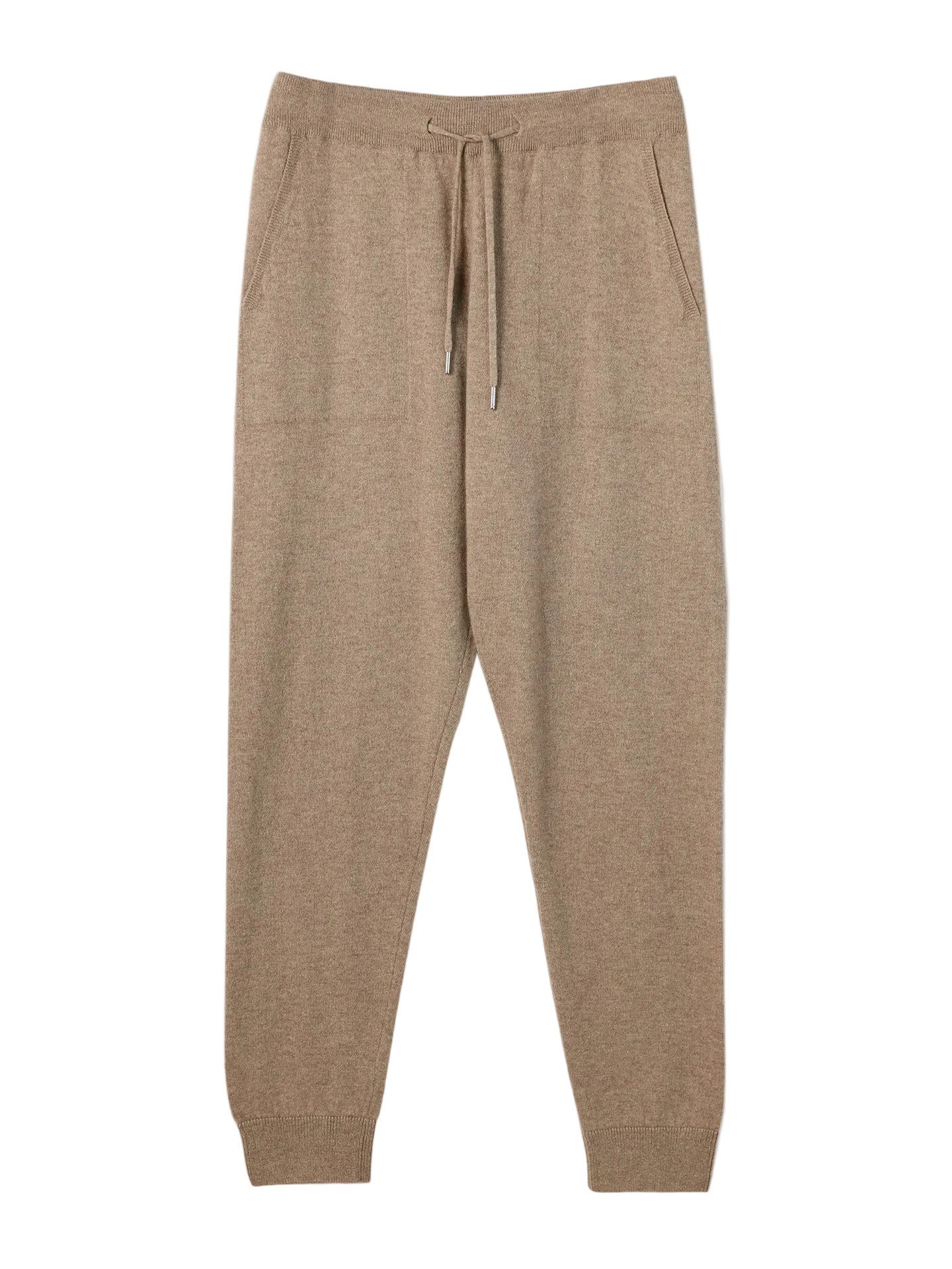 GOBI Cashmere Jogger Pants Naturfarbe Lockere Jogginghose aus Kaschmir