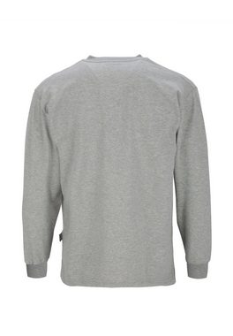 AHORN SPORTSWEAR Sweatshirt im lässigen Basic-Look