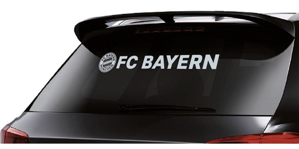 FC Bayern München Aufkleber Heckscheibenaufkleber