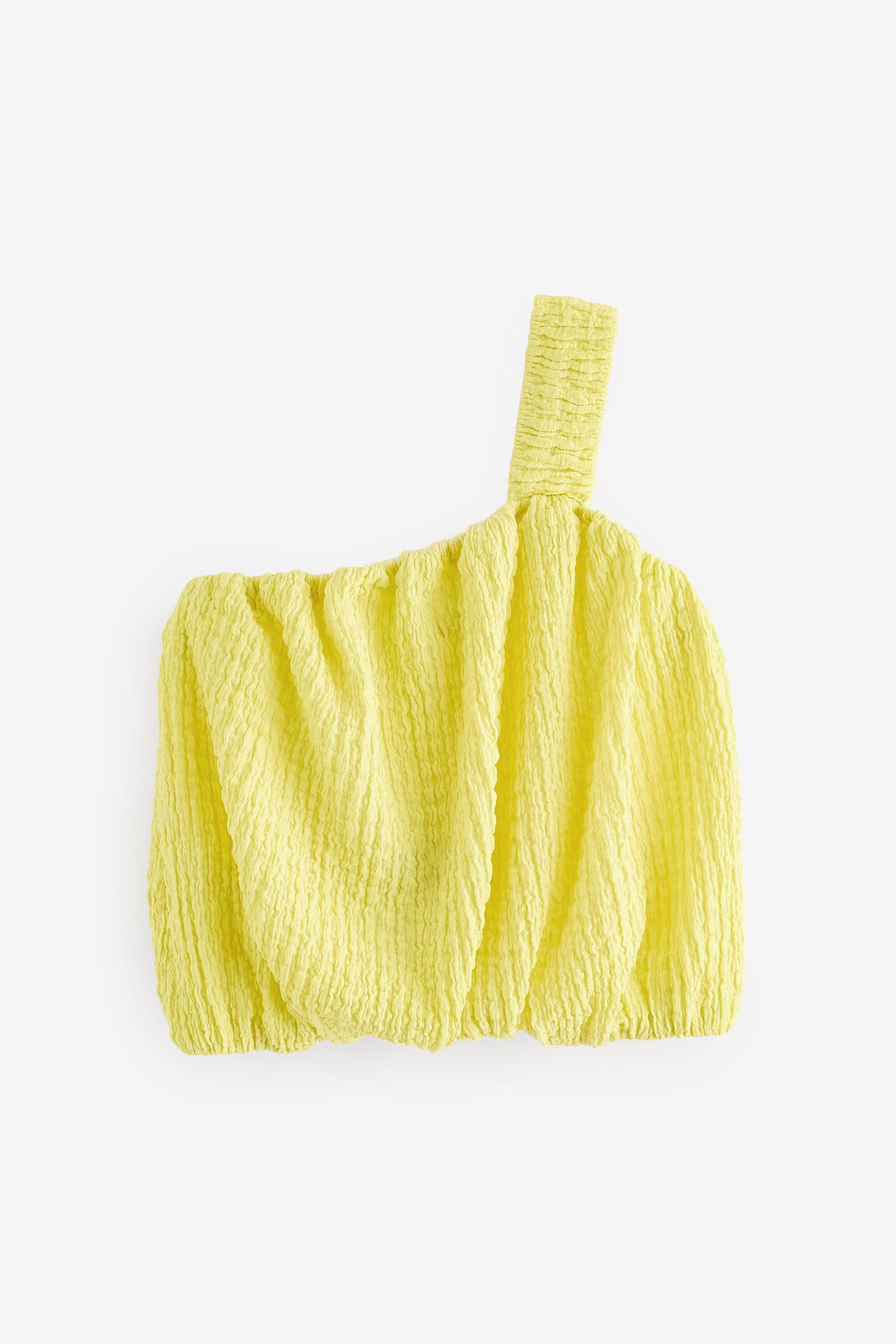 Next One-Shoulder-Top Einschulteriges, strukturiertes Bubble-Oberteil (1-tl günstig online kaufen