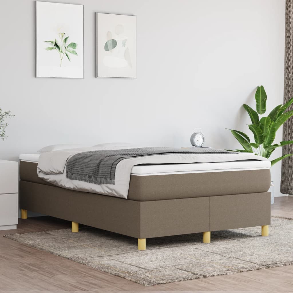 furnicato Bett Bettgestell ohne Matratze Taupe günstig online kaufen