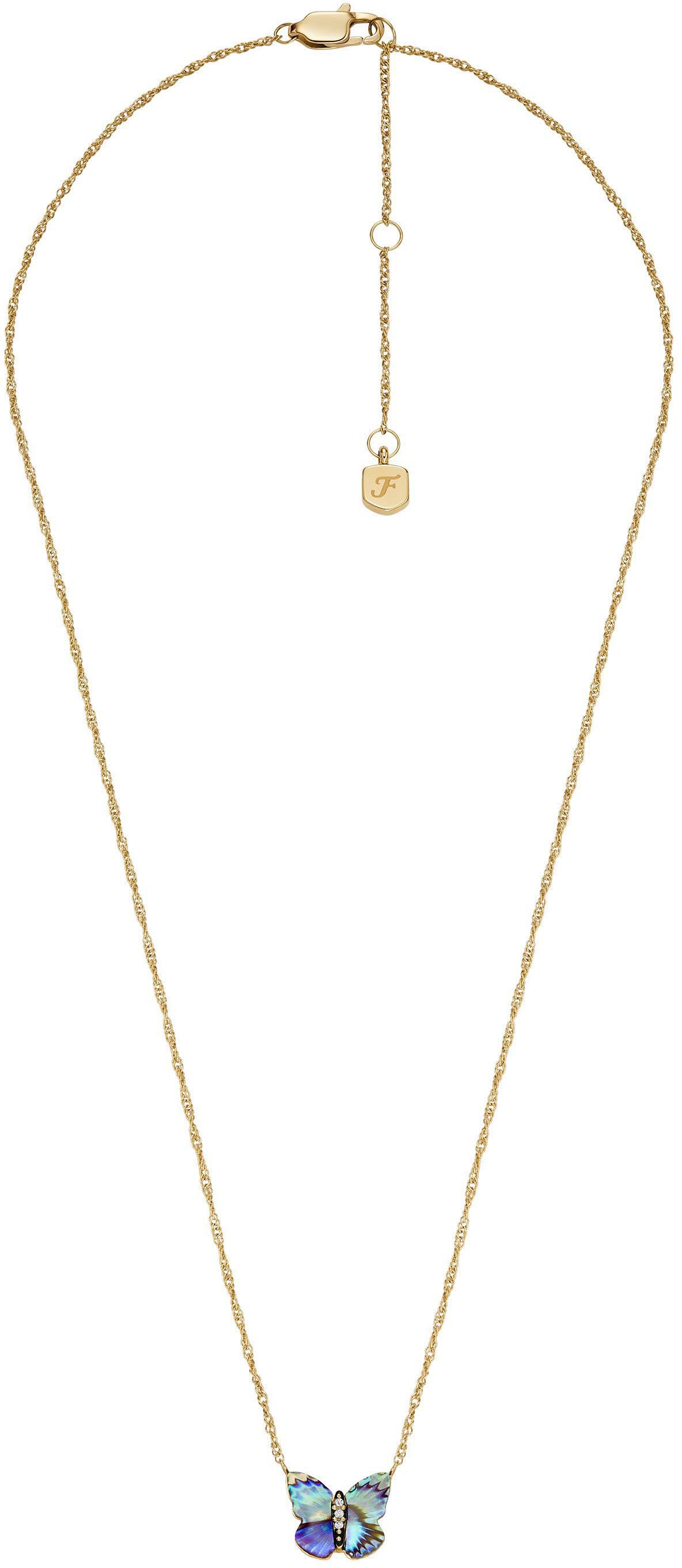 Fossil Kette mit Anhänger Schmuck Gesch... Fossil Kette mit Anhänger Schmuck Gesch...