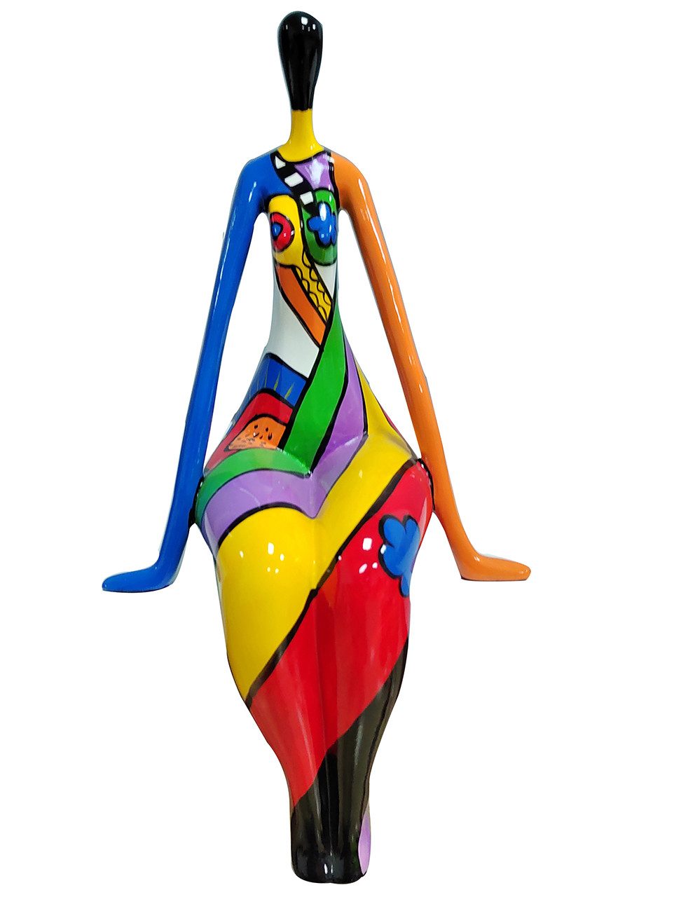 ArtUniverse Skulptur Rainbow Lady 19 x 14 x 35 cm (1 St)