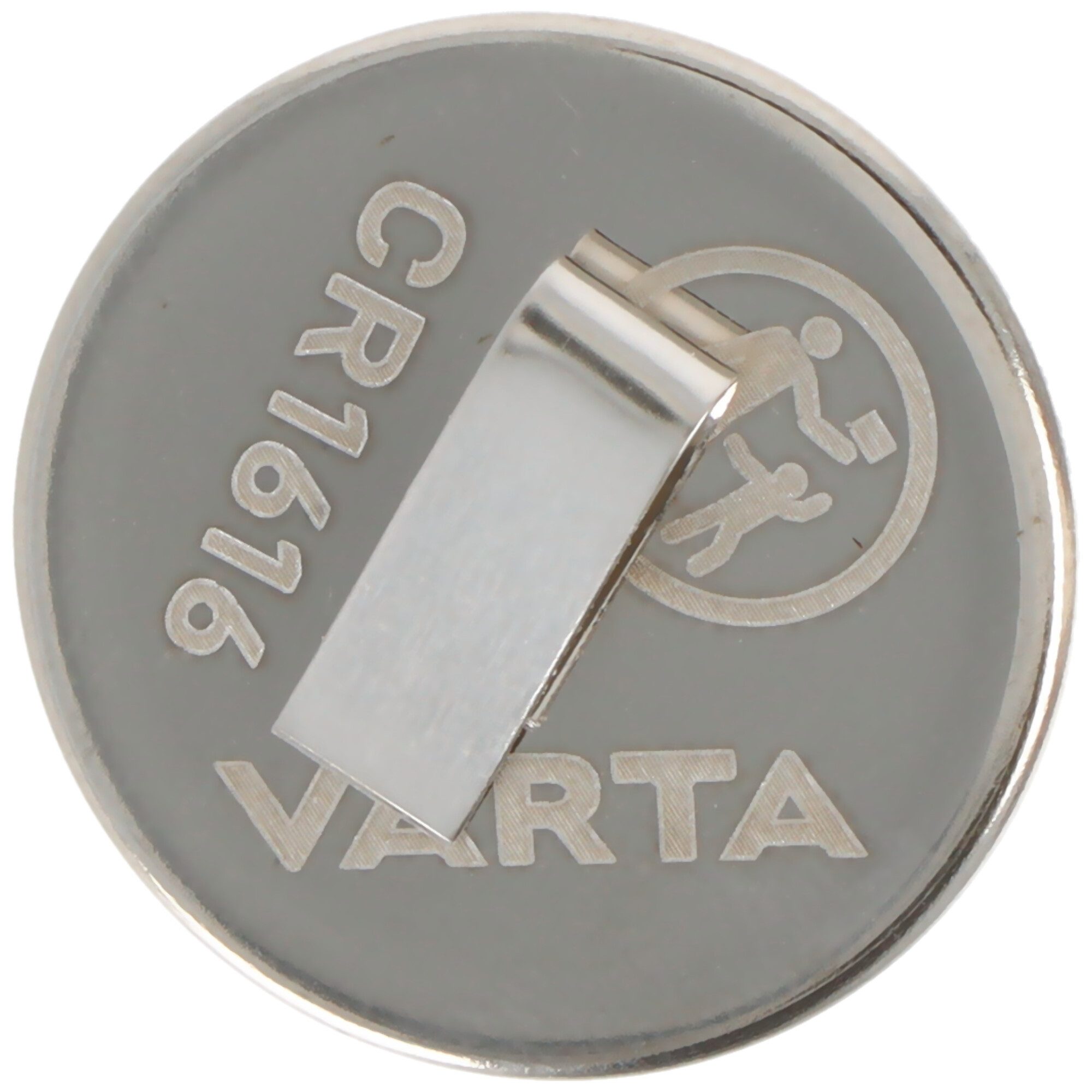 VARTA Varta CR1616 Lithium Batterie mit Lötfahne in U-Form Batterie, (3,0 V)