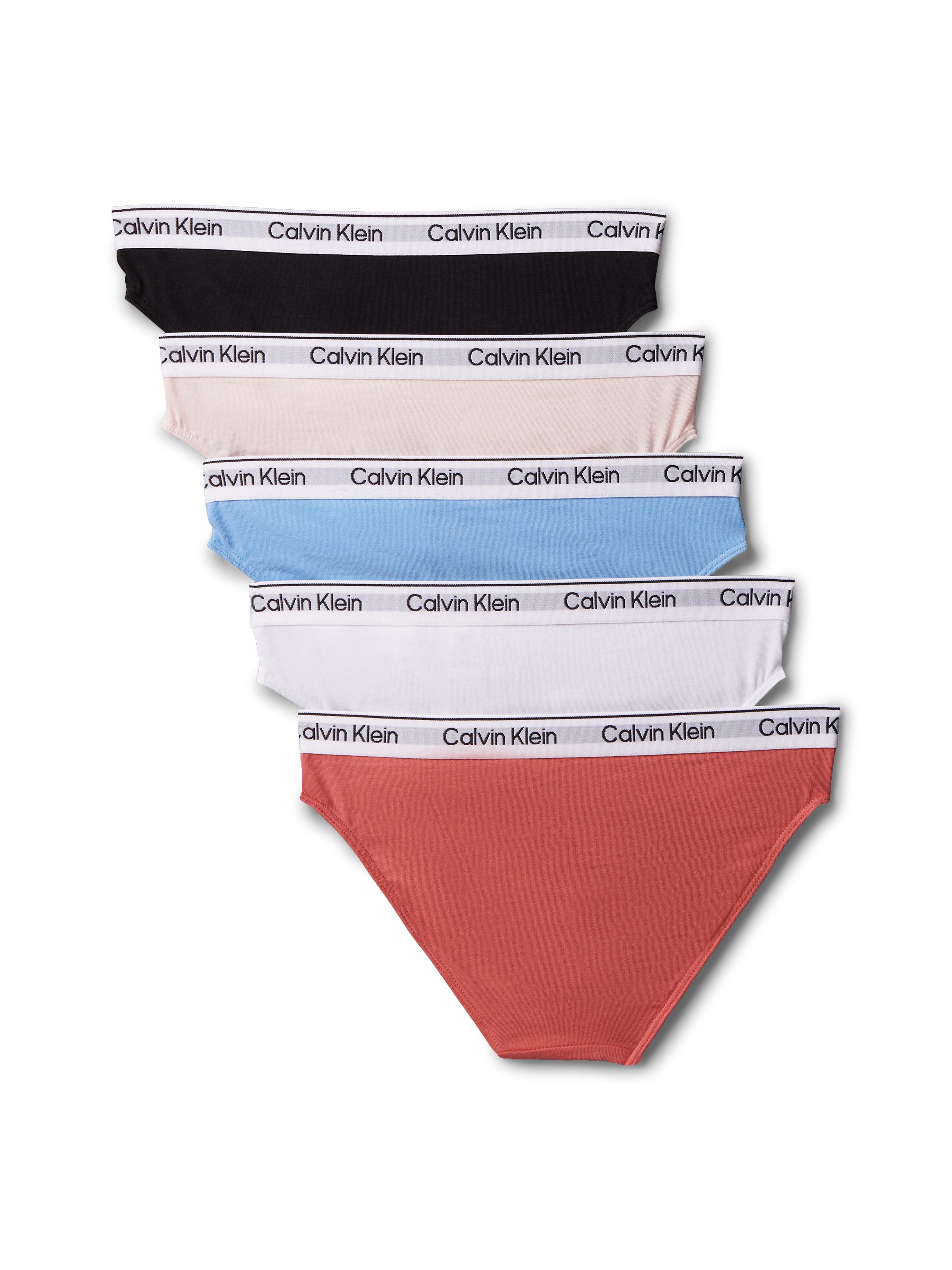 Calvin Klein Underwear Brasilslip 5PK BIKINI (Packung, 5-St., 5er-Pack) mit Logobund