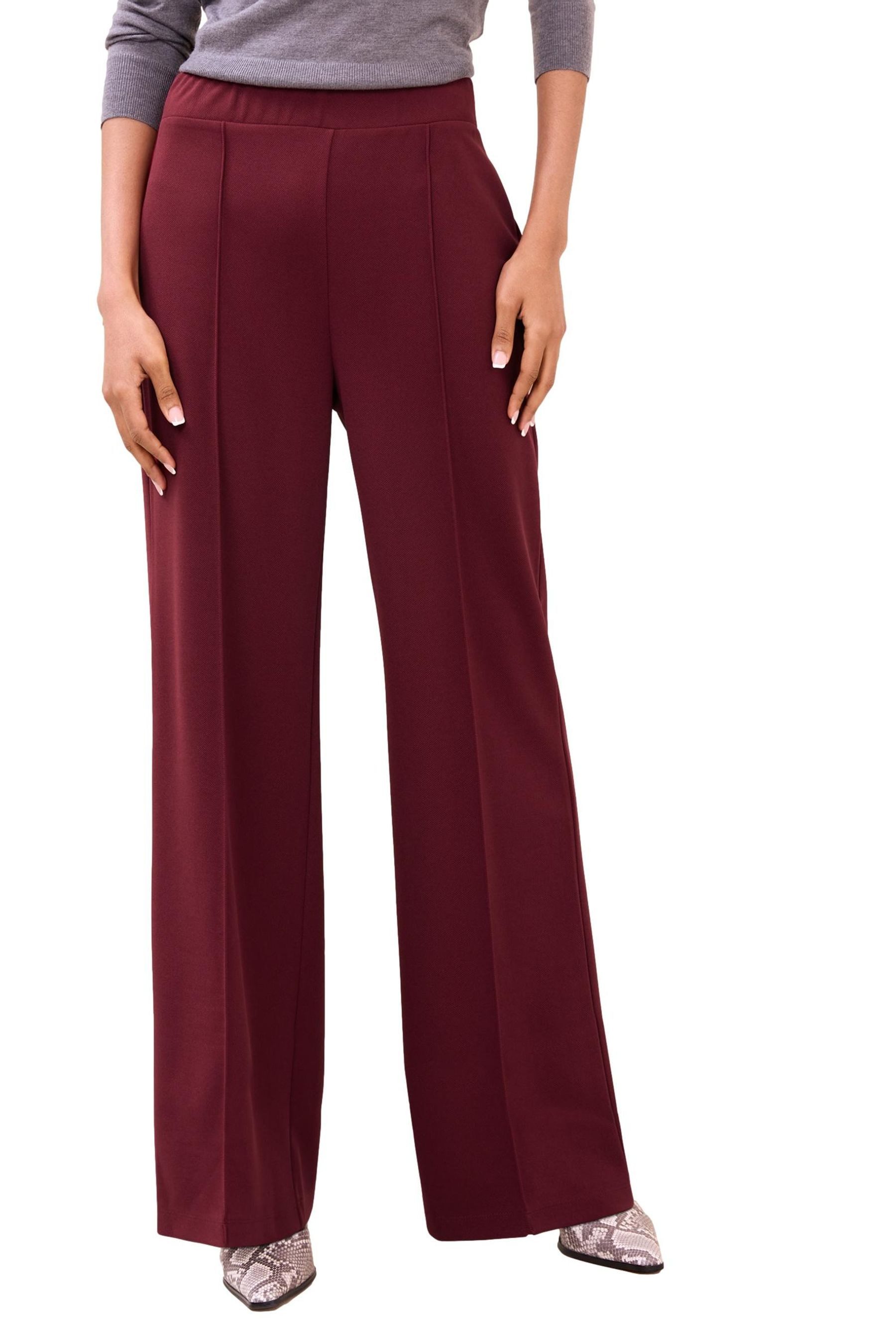 LIPSY Taillenhose Lipsy Hose mit hohem Bund und weitem Bein, Regular (1-tlg)