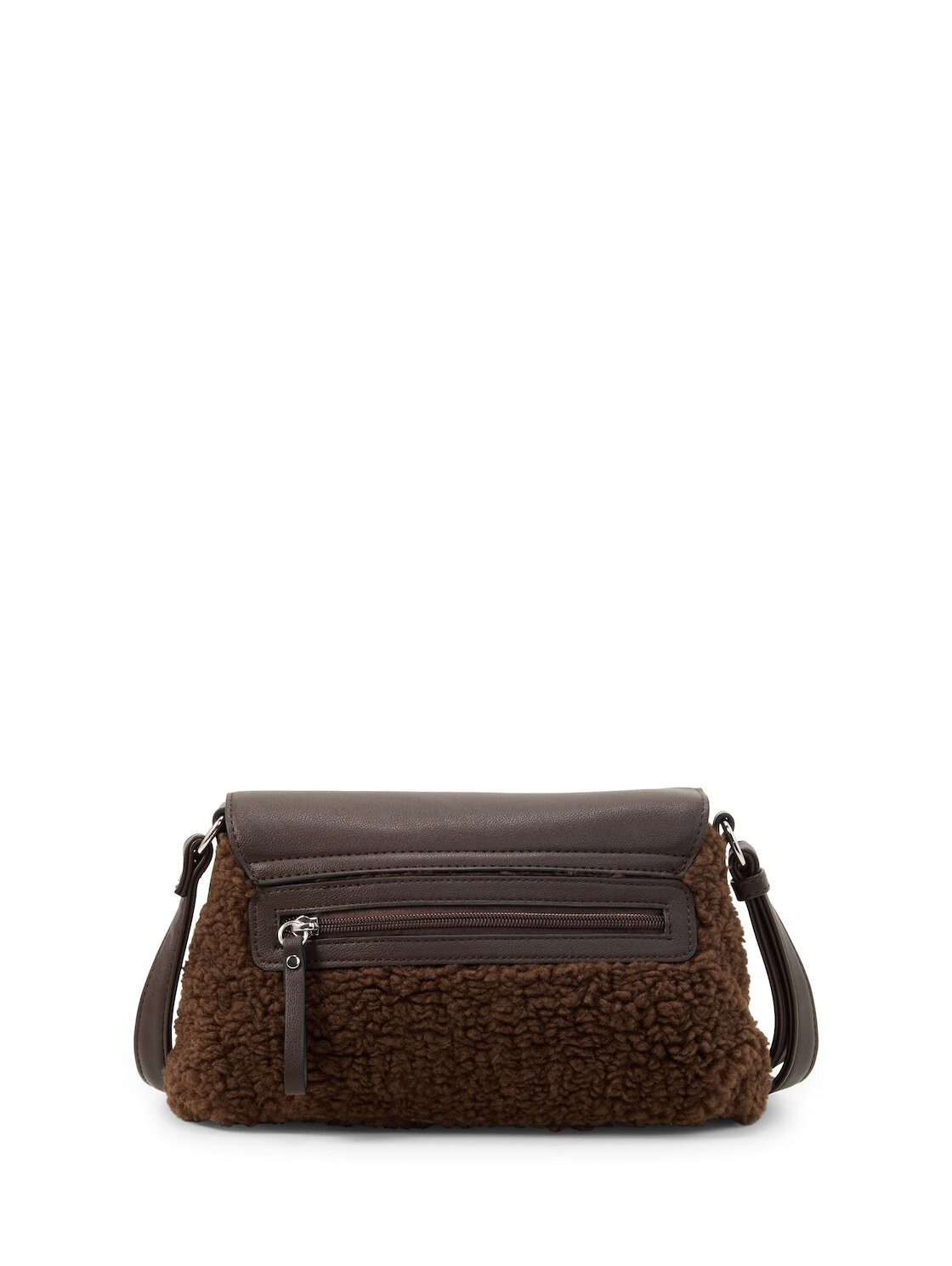 TOM TAILOR Umhängetasche Bags, TTZELINA S Umhängetasche mit Teddyfell