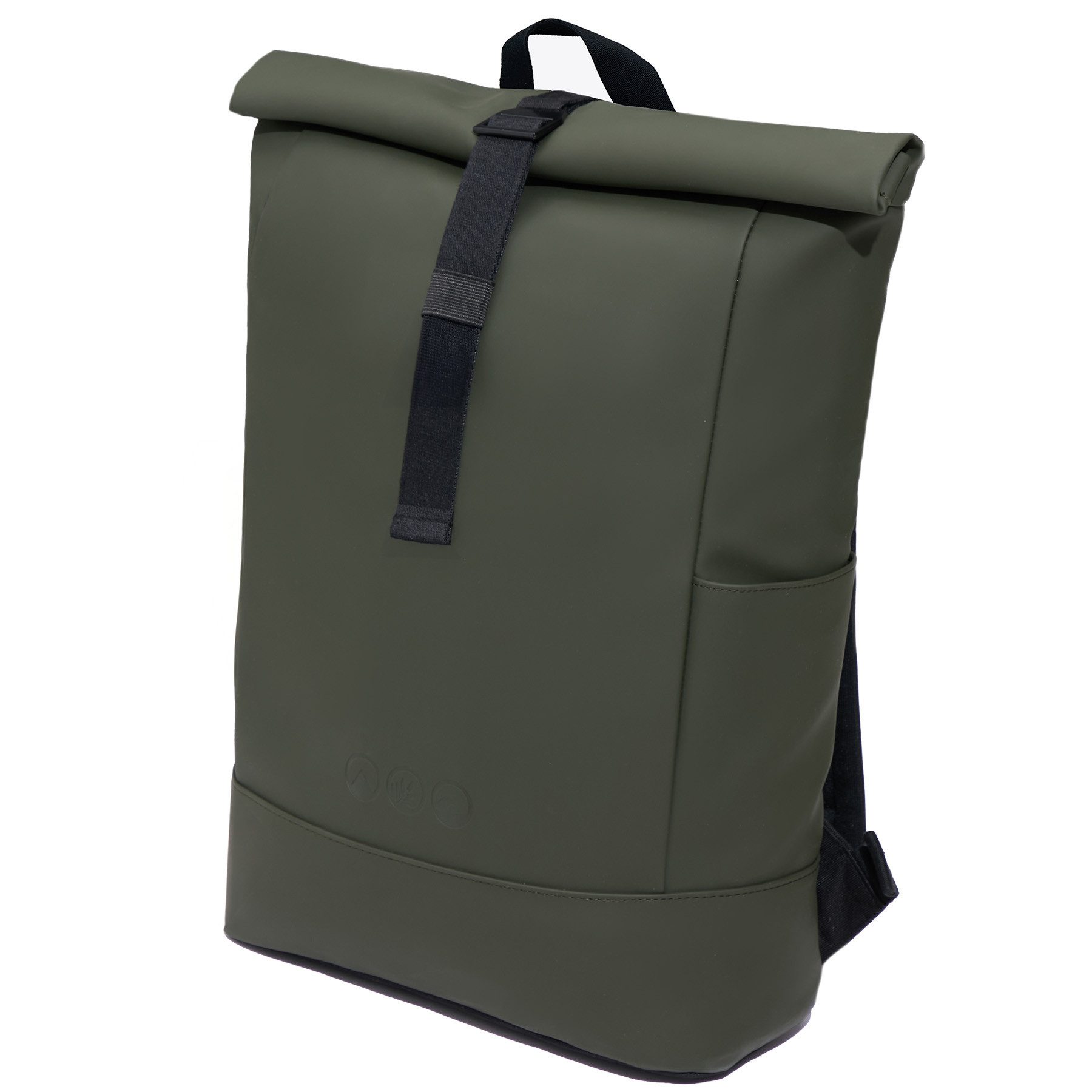 SONS OF ALOHA Rucksack Rolltop Rucksack mit Laptopfach und gepolsterter Rückseite, Rolltop Rucksack XL HOLU wasserabweisend und aus recyceltem Material