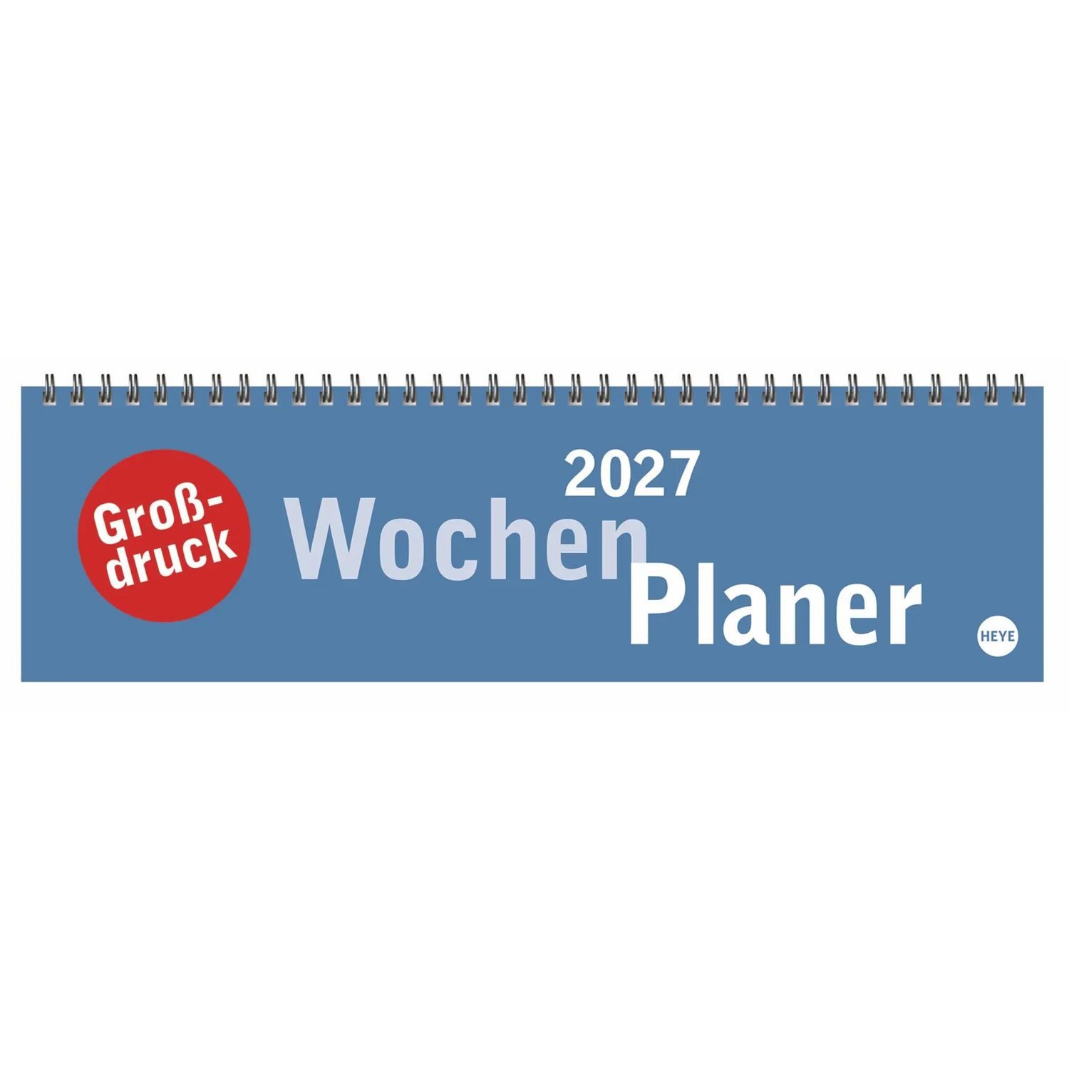 HEYE Querkalender Großdruck Wochenquerplaner 2027