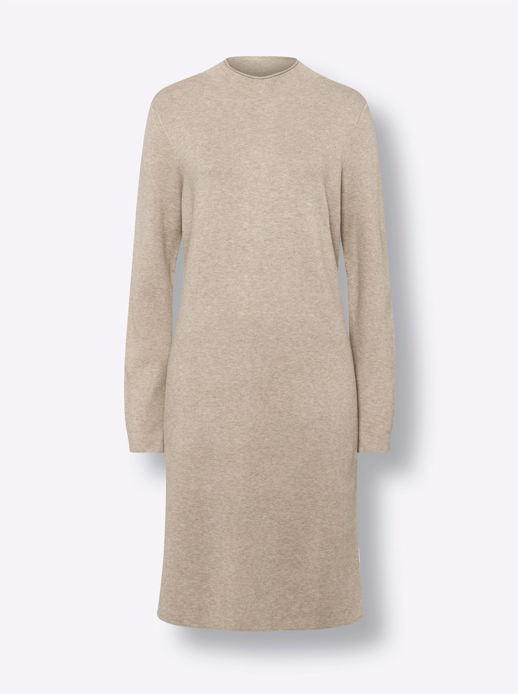 heine Strickkleid Strickkleid Langarm