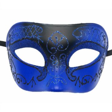 Dekorative Verkleidungsmaske Venezianische Maske, Halloween Kostümparty Maske für Paare, (2-tlg), Maskerade Maske, Karneval Masken Halloween Masken