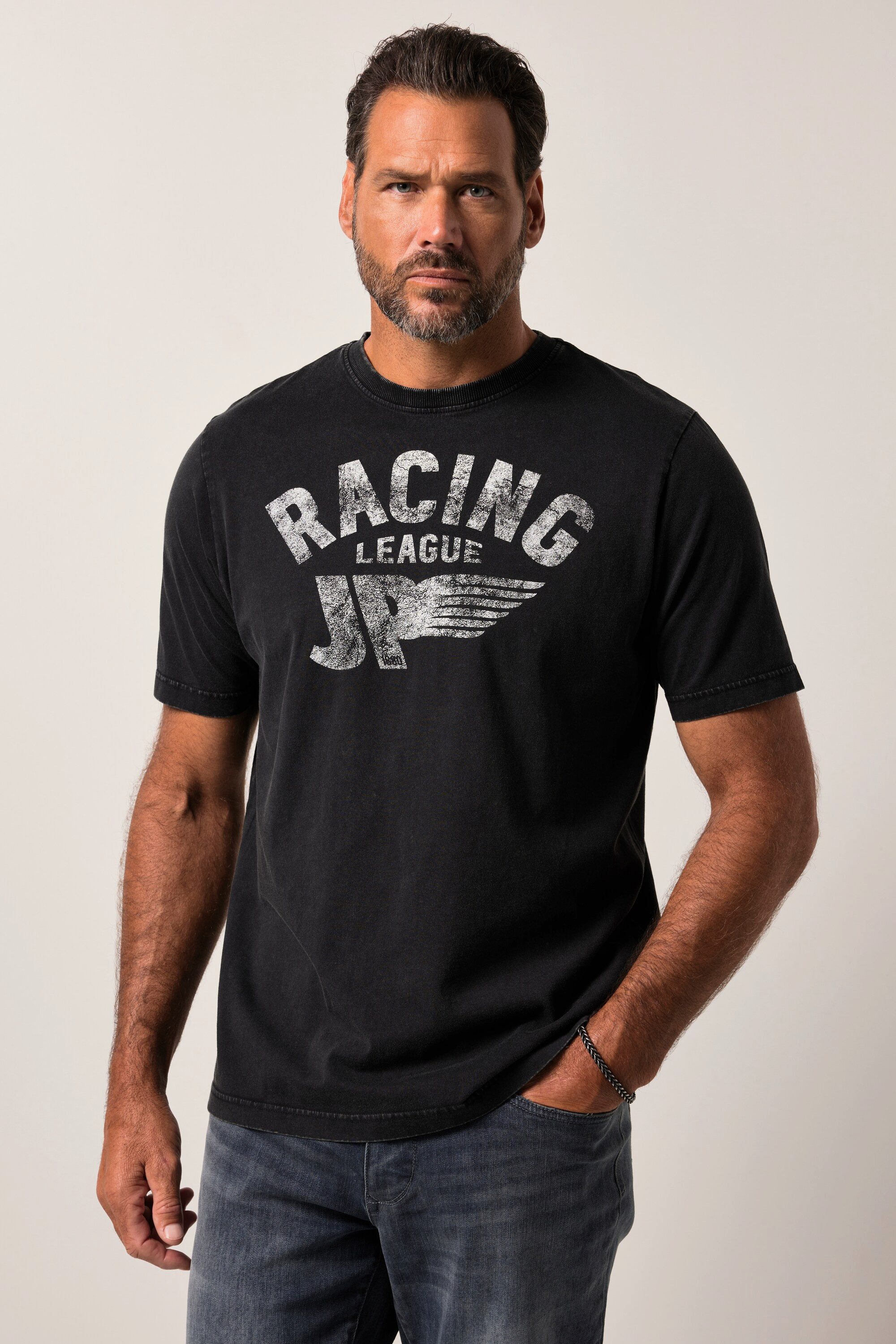 T-Shirt T-Shirt Halbarm Rundhals