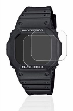 BROTECT Schutzfolie für Casio G-Shock GW-M5610-1ER, Displayschutzfolie, 2 Stück, Folie klar
