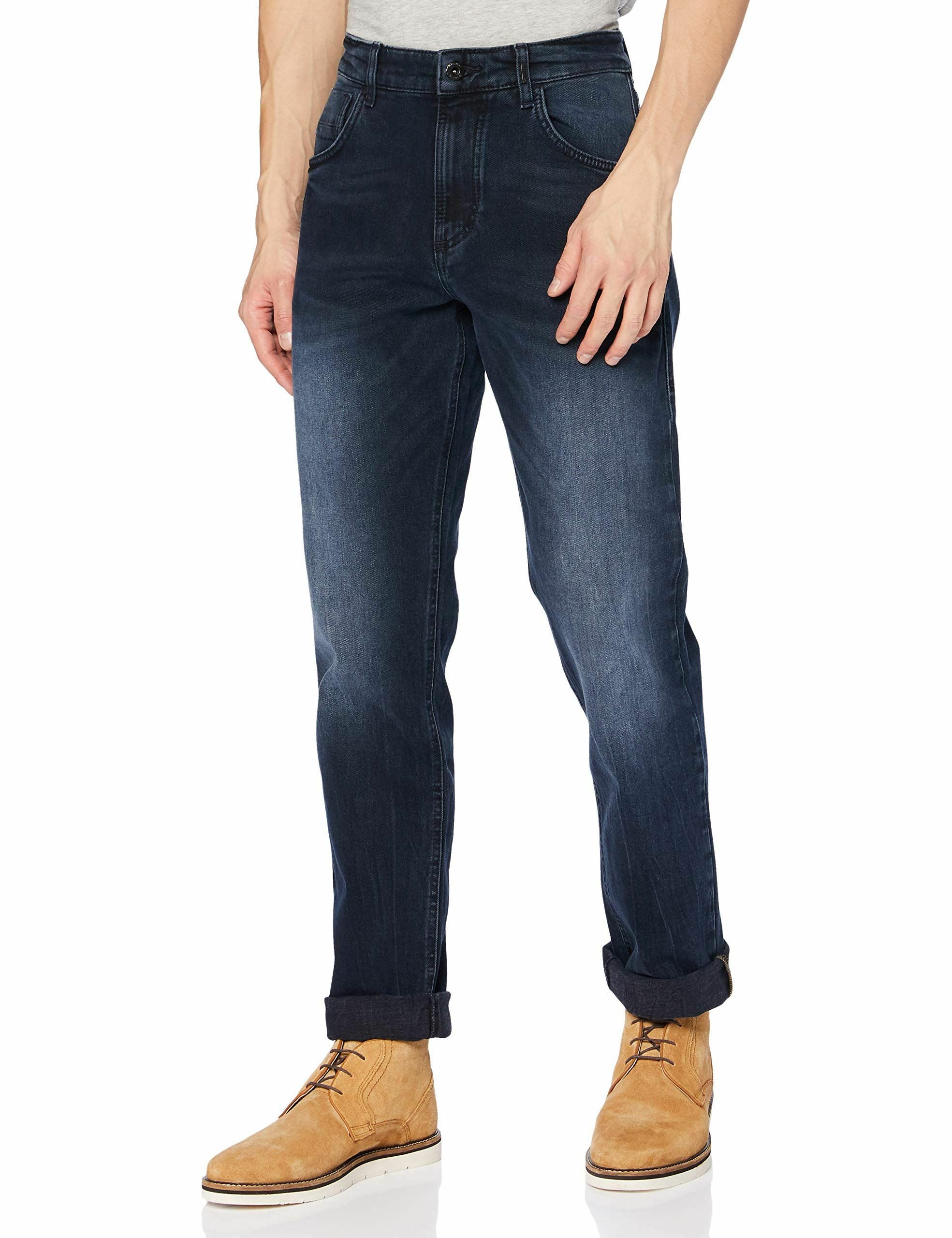 camel active Straight-Jeans Straight Leg Jeans für Herren (1-tlg)