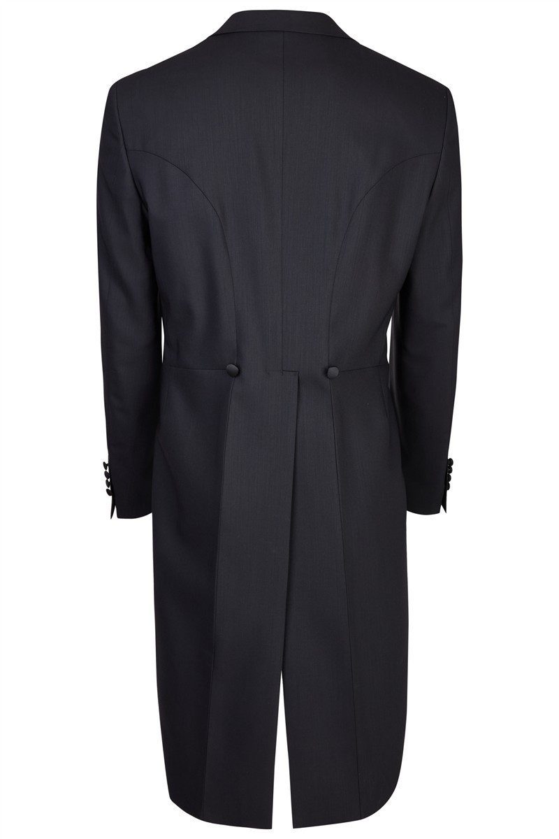 Wilvorst Frack-Anzug Wilvorst CLASSICs Herren Frack Sakko Modern Fit Schwarz