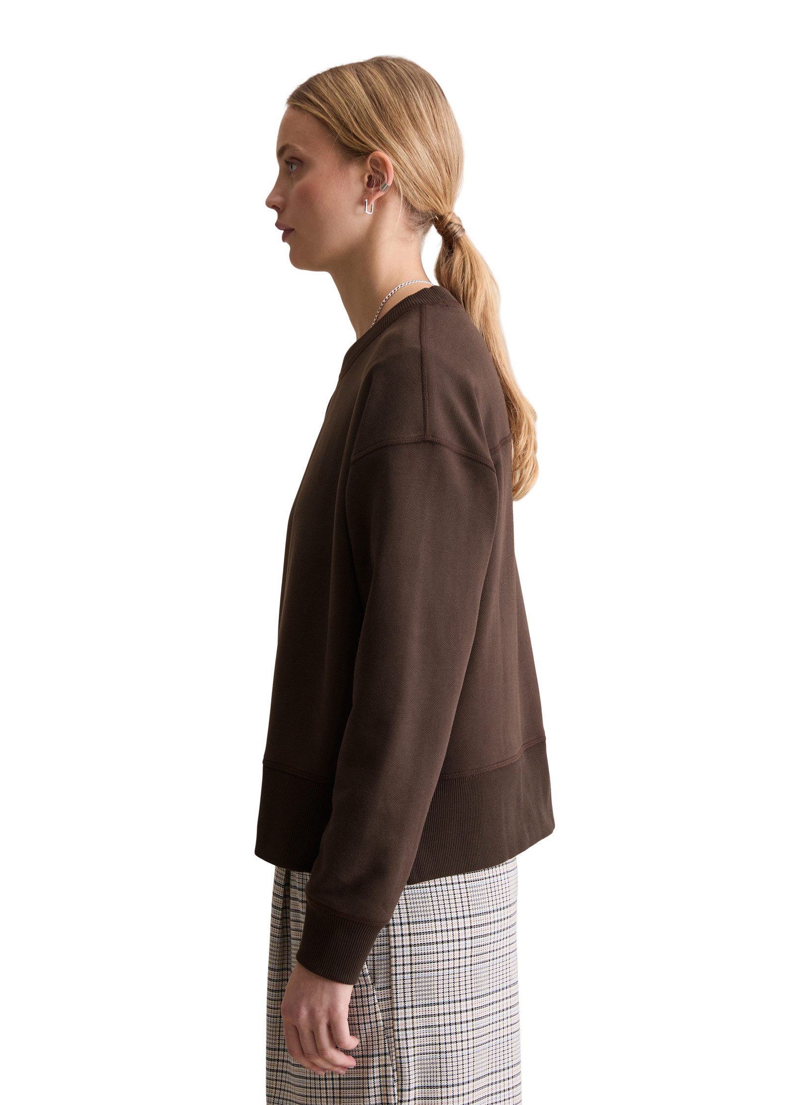 Marc O'Polo DENIM Sweatshirt aus Organic Cotton-Mix günstig online kaufen