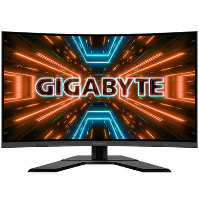 Gigabyte Curved G32QC A - 80 cm (31.5) - 2560 x 1440 QHD TFT-Monitor (2560 x 1440 px, 2K Ultra HD, 1 ms Reaktionszeit, 165 Hz, VA, Curved, HDR, Höhenverstellbar)
