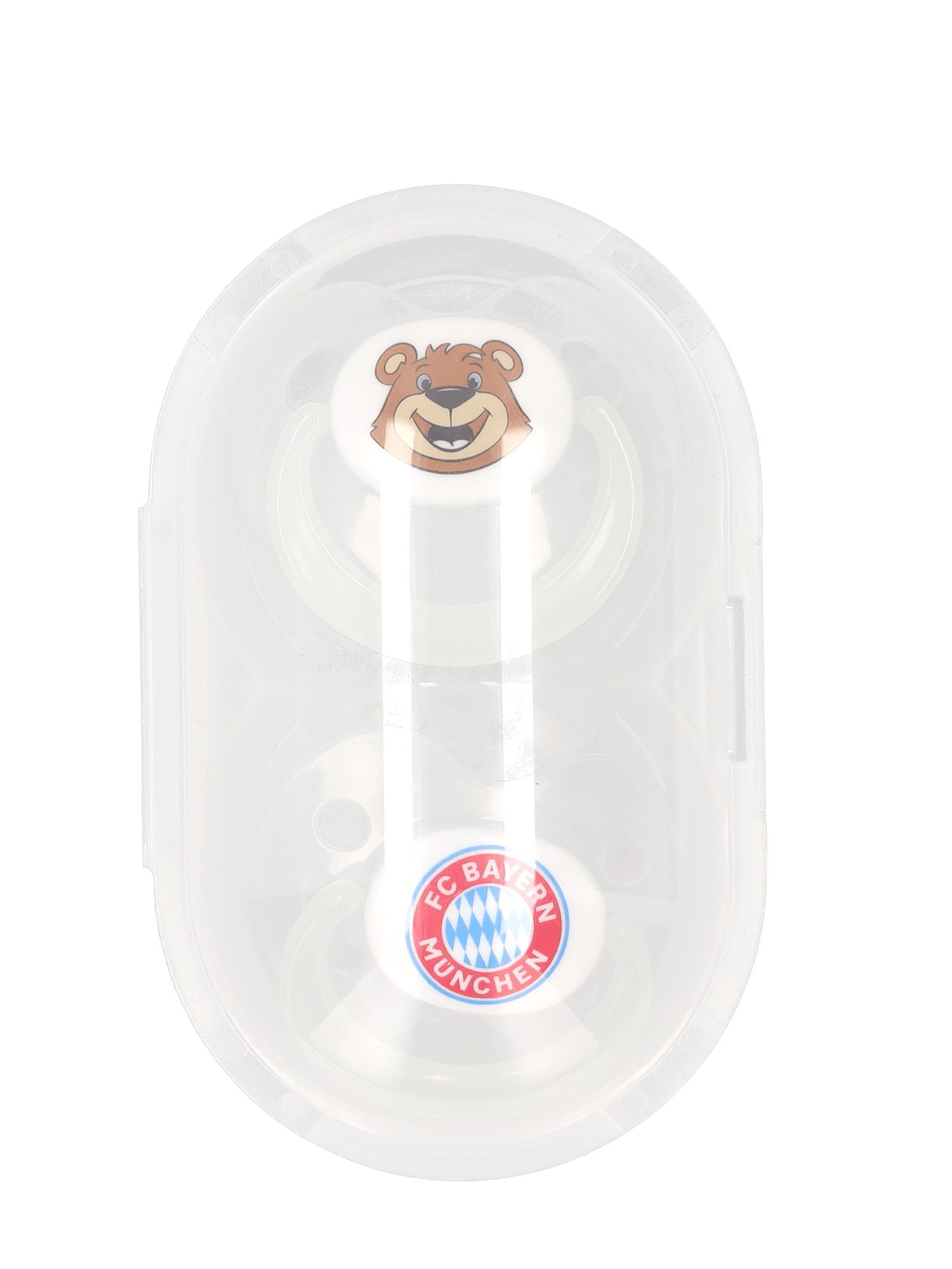 FC Bayern München Schnuller FC Bayern München I Schnuller Glow in The Dark 0-6 Mon 2er, Baby