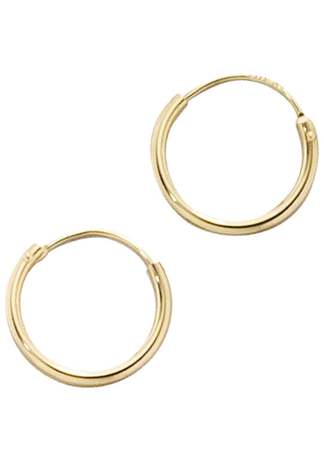 JOBO Paar Creolen, rund 333 Gold günstig online kaufen