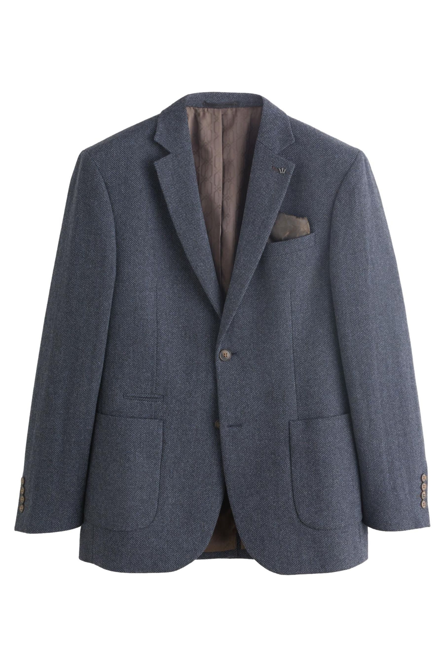 Next Sakko Regular Fit Sakko mit Fischgrätmuster (1-tlg) günstig online kaufen