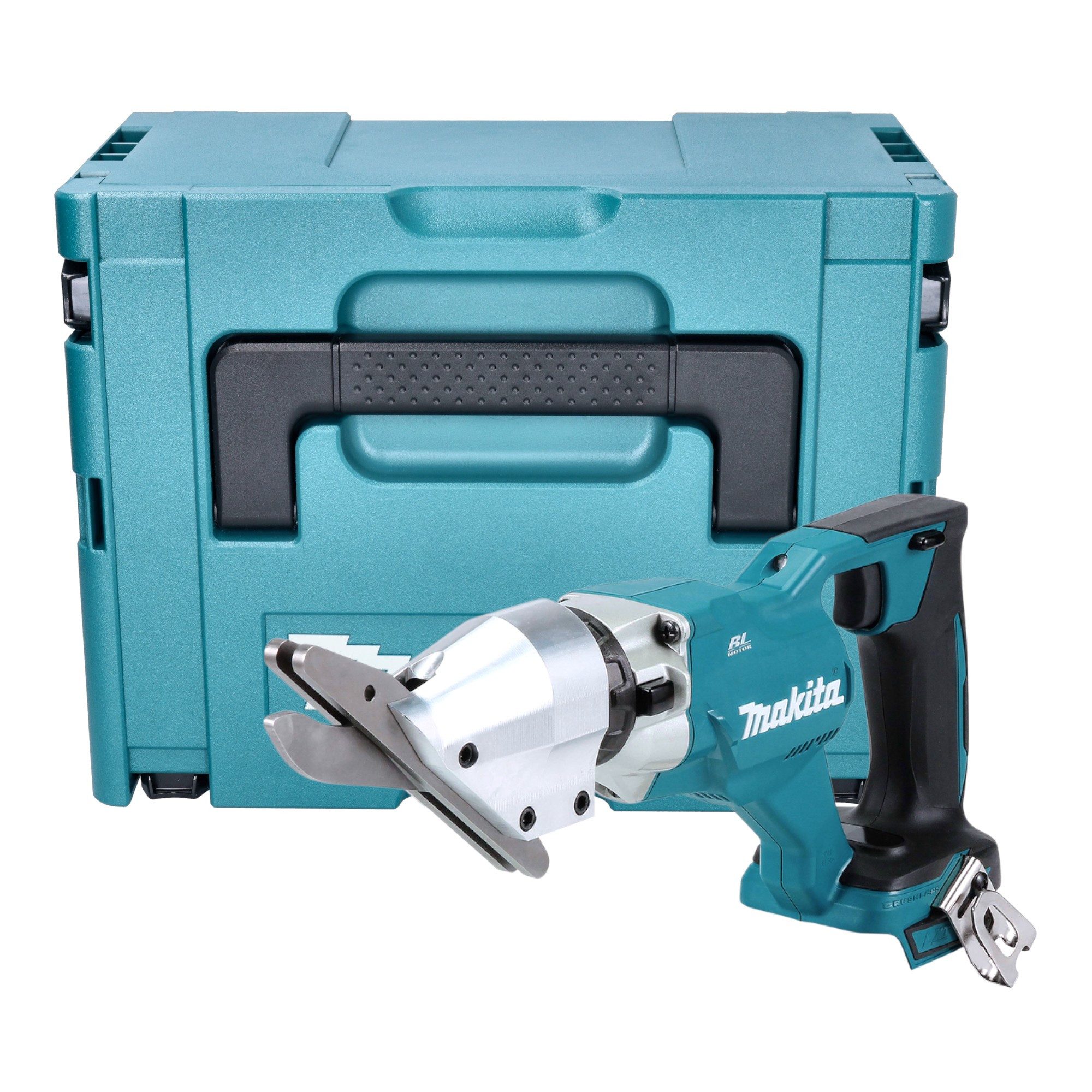 Makita Akku-Blechschere DJS 800 ZJ Akku Faserzementschere 18 V Brushless + Makpac