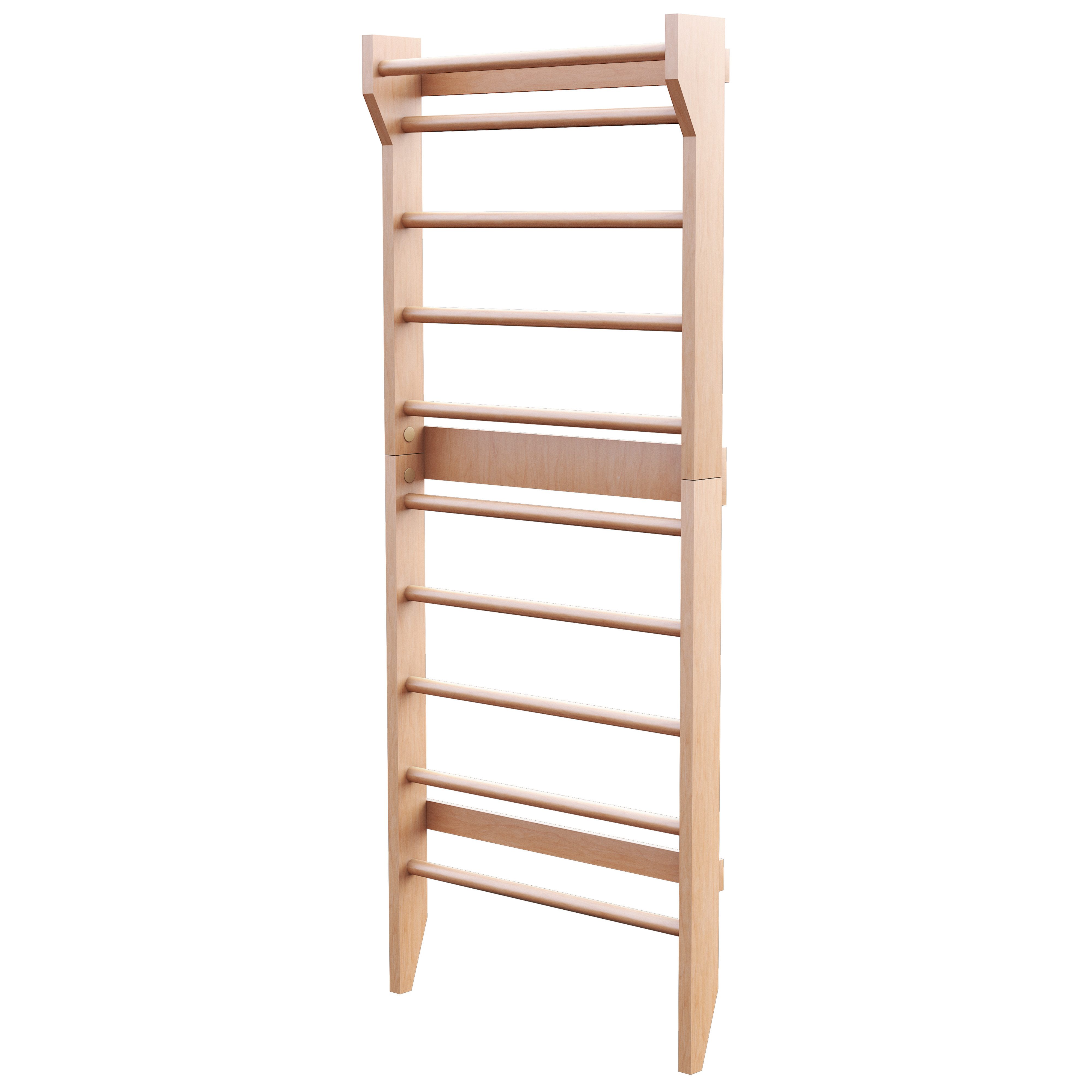 Physionics Trainingsstation Sprossenwand aus Holz, (1-tlg)