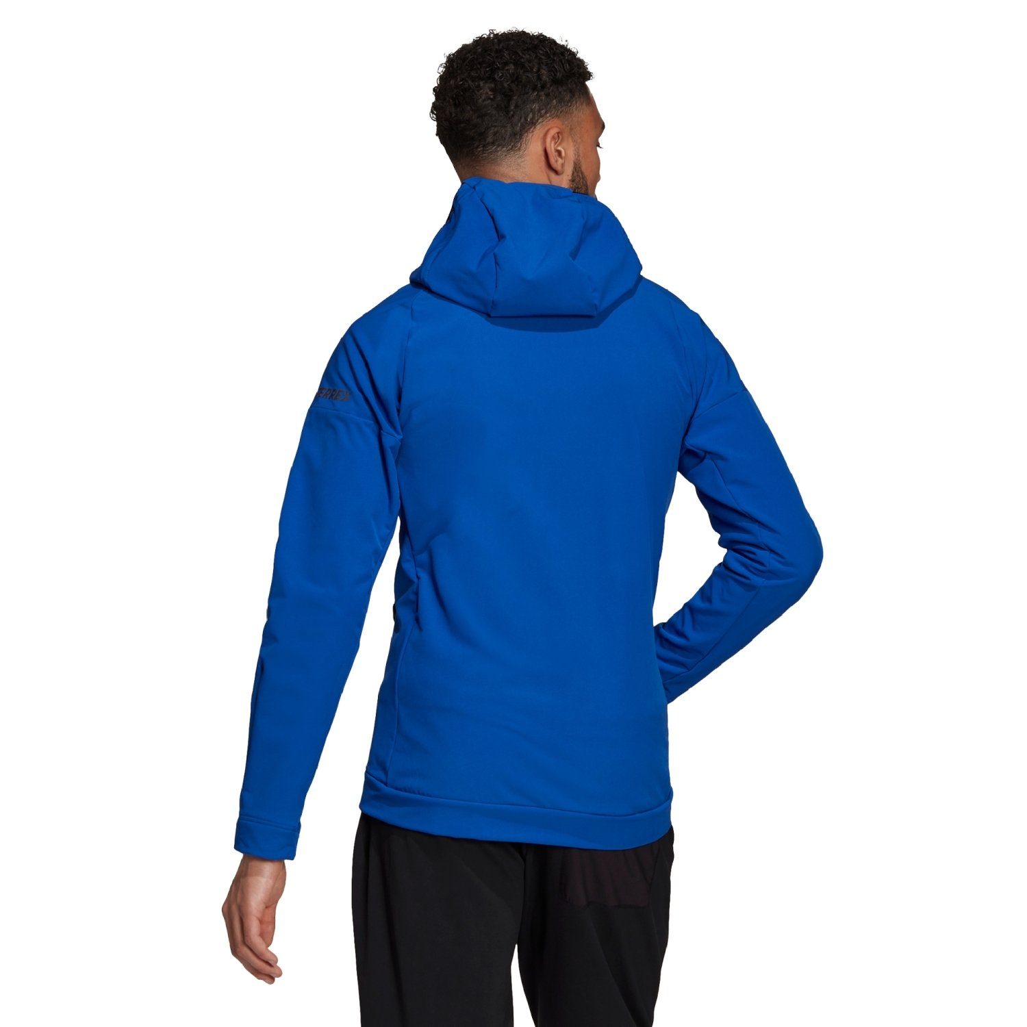 adidas Sportswear Softshelljacke Hi-Loft Jk Allwetter- Touren-Softshelljacke Herren blau