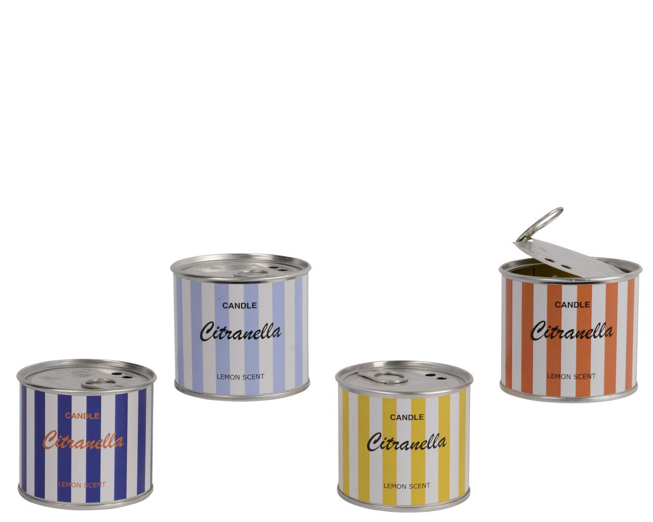 Everlands Duftkerze Everlands Duftkerze in Dose Citronella Ø 7,7 x 6,6
