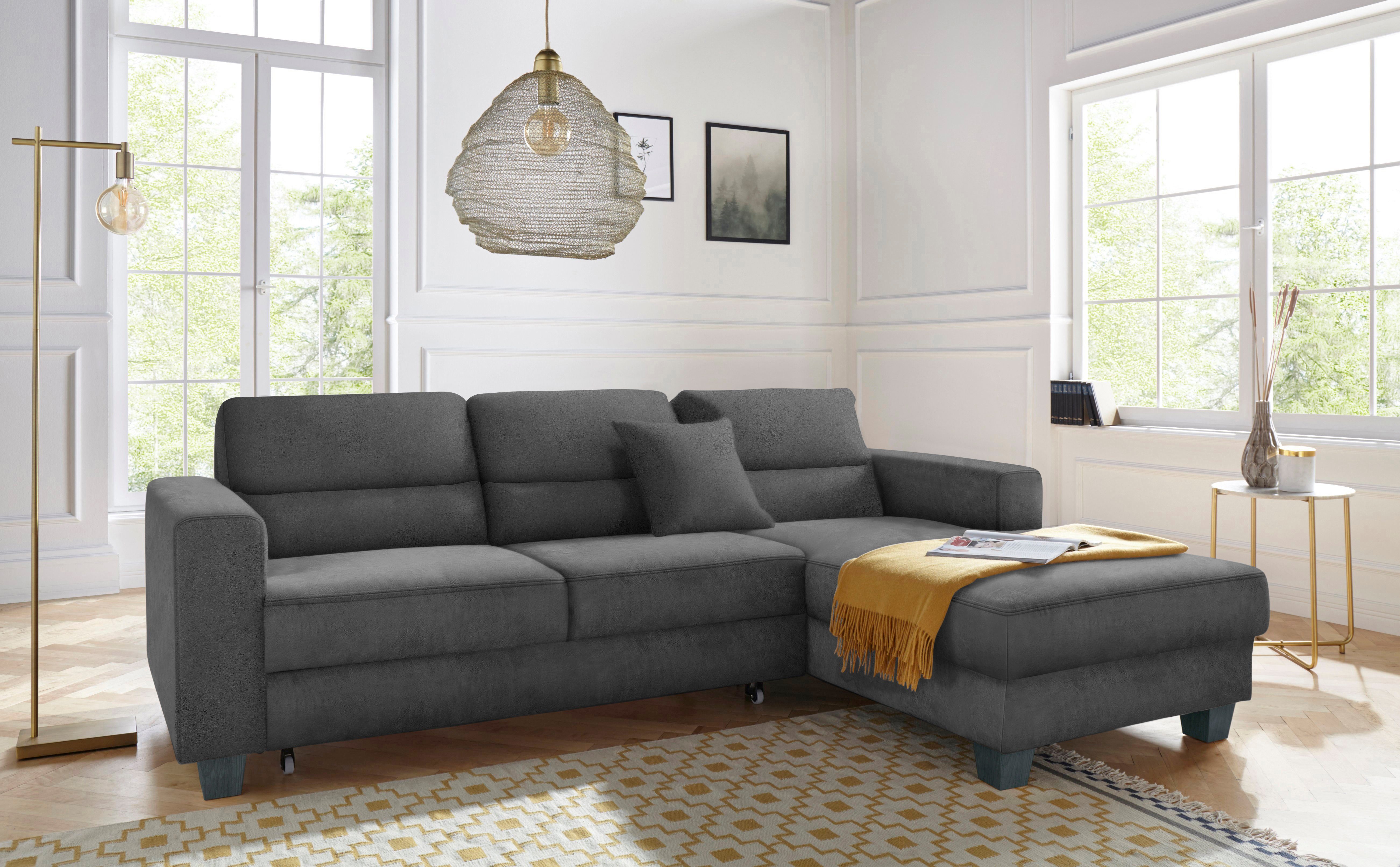 TRENDMANUFAKTUR Ecksofa Chamber, zeitlos und modern, günstig online kaufen