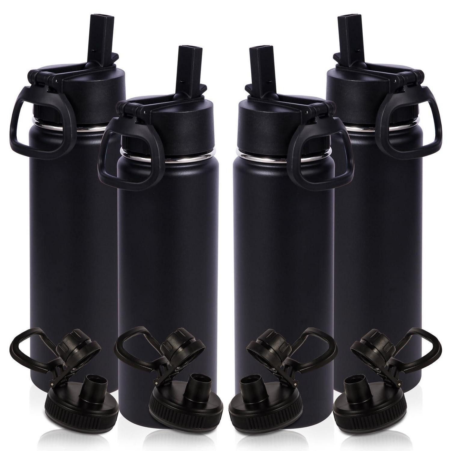 LuxusKollektion Thermoflasche Trinkflasche Edelstahl isoliert 600ml