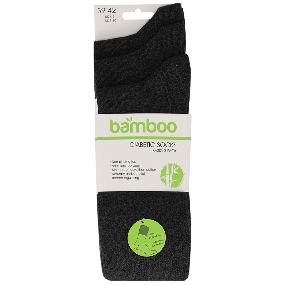 Apollo Diabetikersocken 3er Pack (3-Paar, 3) mit temperaturregulierender Funktion