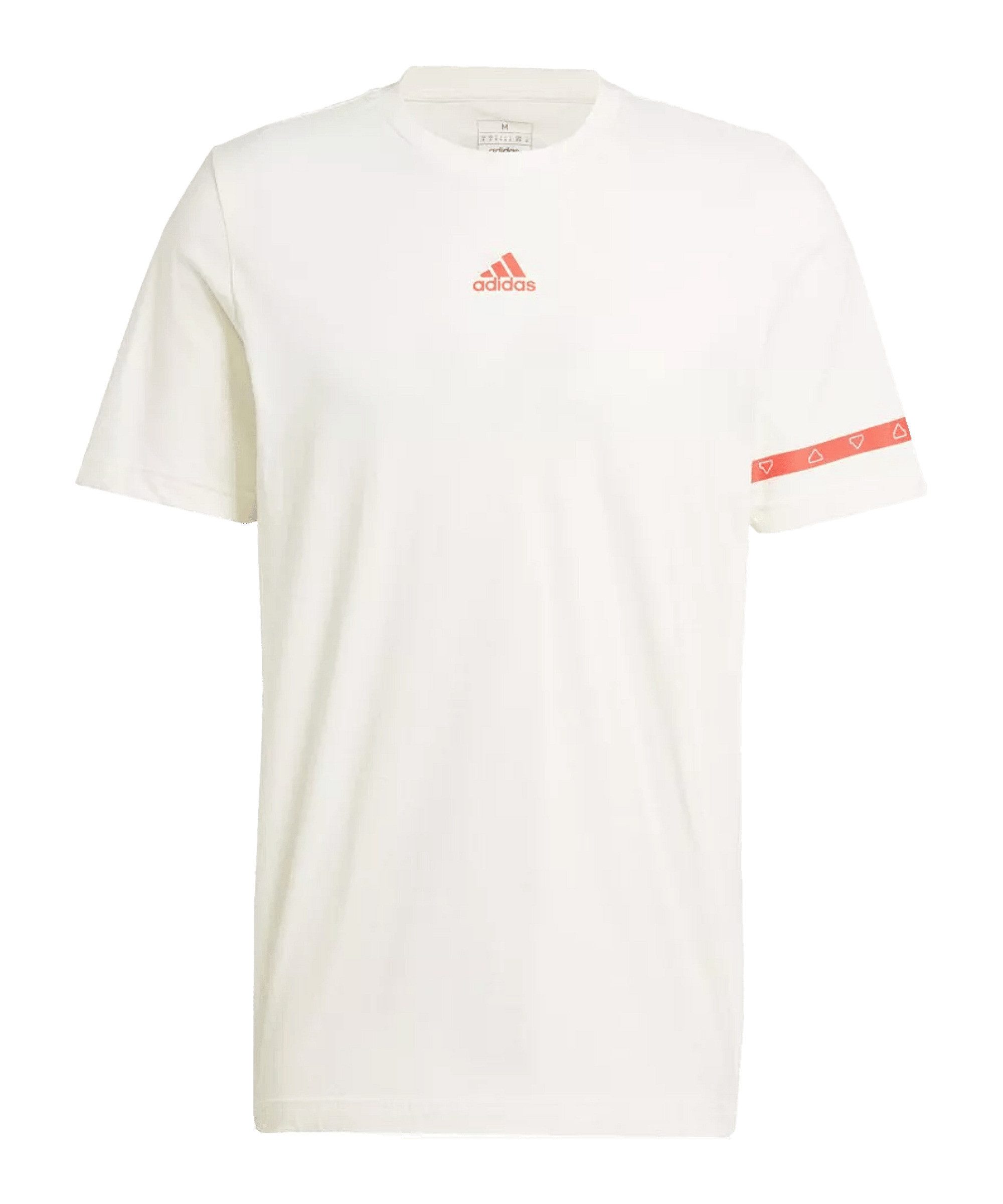 adidas Performance T-Shirt adidas Performance T-Shirt Weiß Polyester