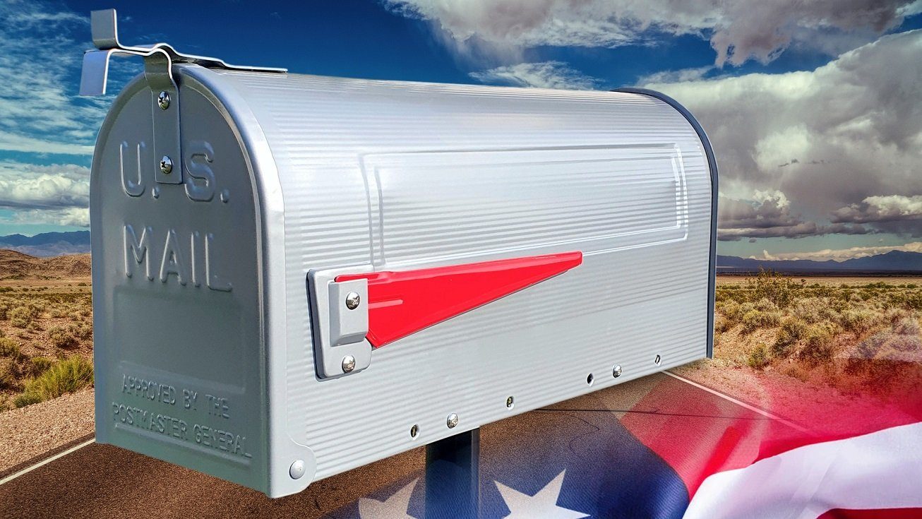 BruKa Standbriefkasten US Mailbox Amerikanischer Briefkasten Mail Box Standbriefkasten USA