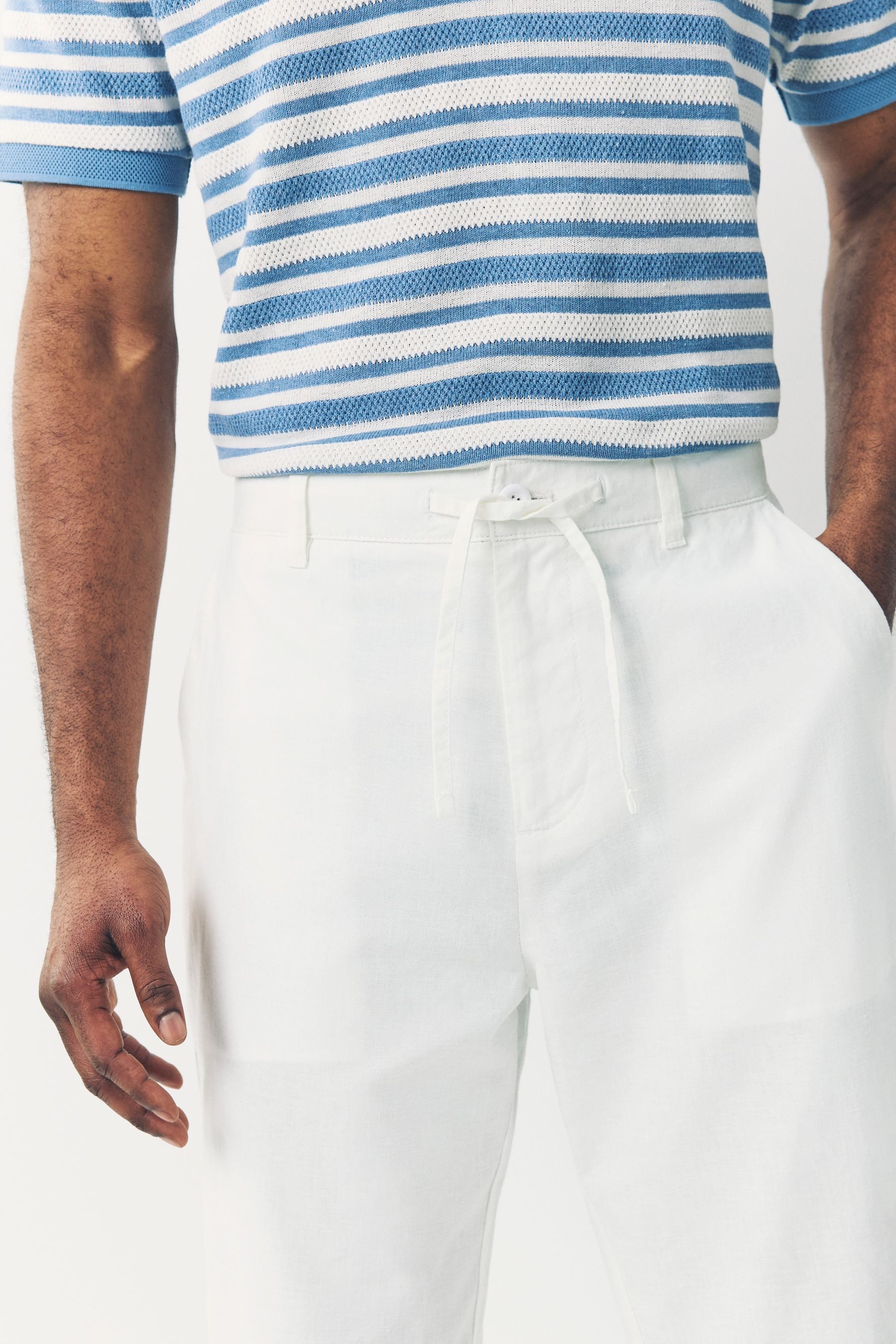 Next Leinenhose Hose aus Leinengemisch (1-tlg)