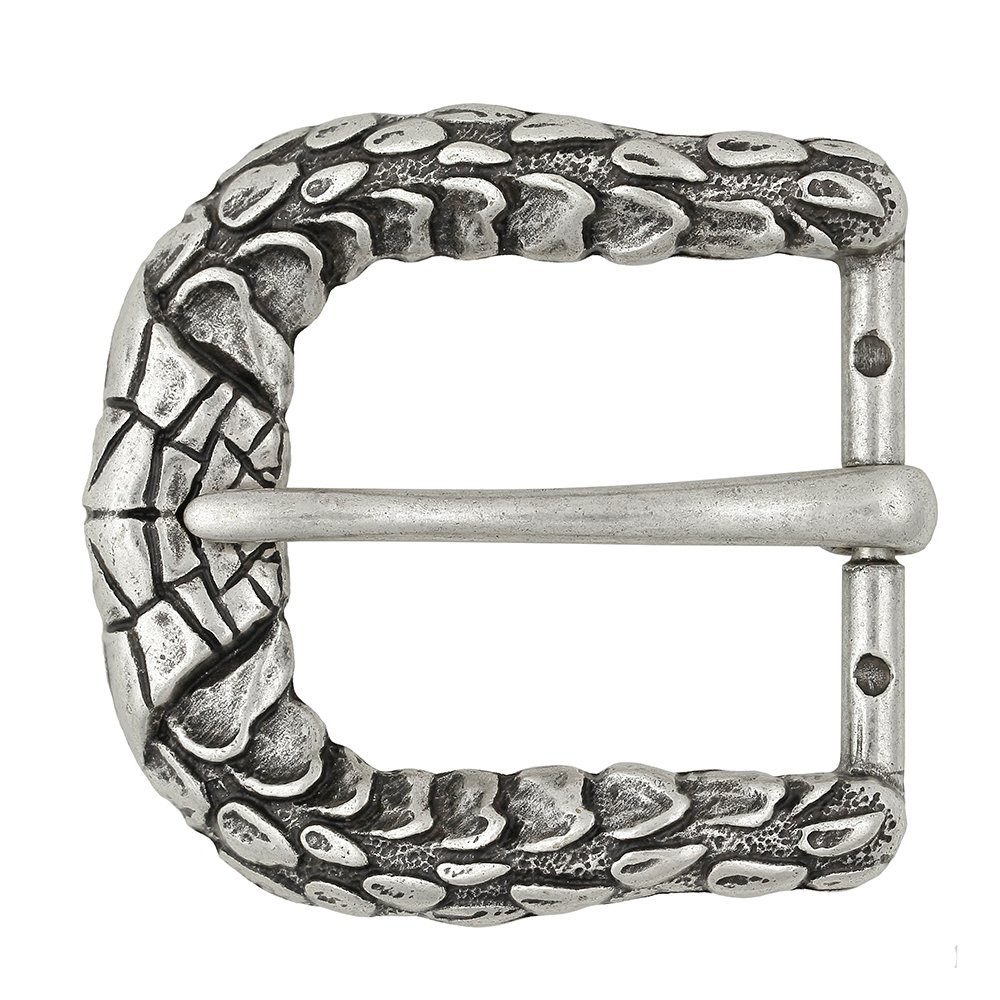 Messing Gürtelschnalle - Silber Buckle 35mm 325307520020 HERMANO Scale - FREDERIC