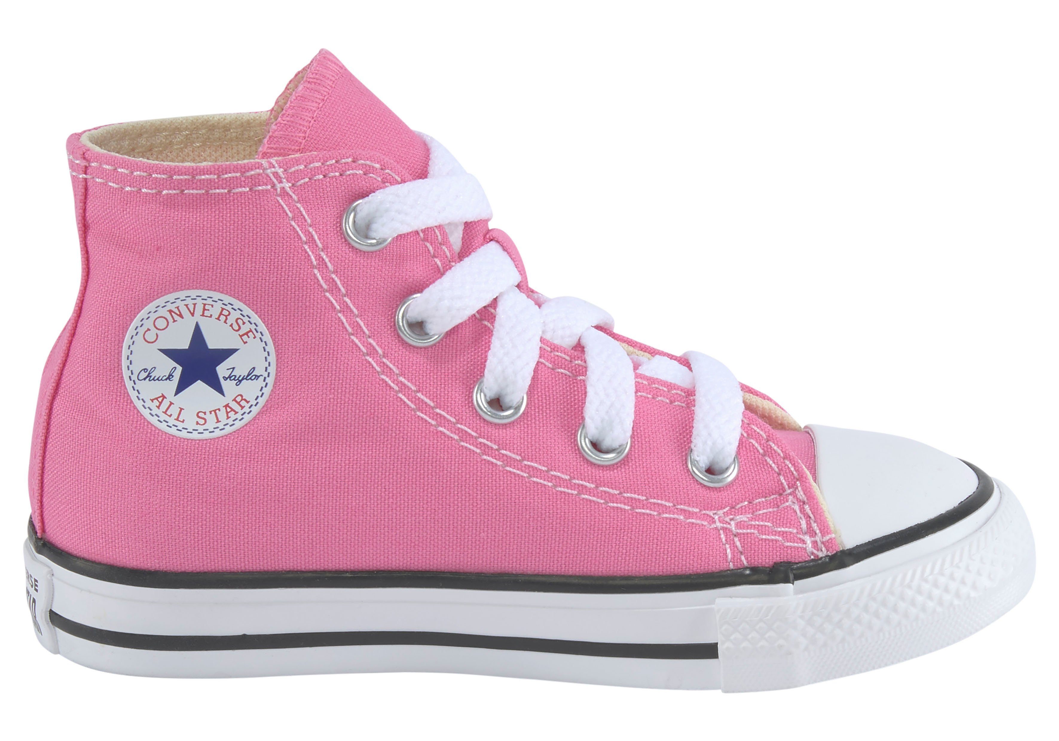 Converse CHUCK TAYLOR ALL rosa HI - STAR Sneaker KIDS