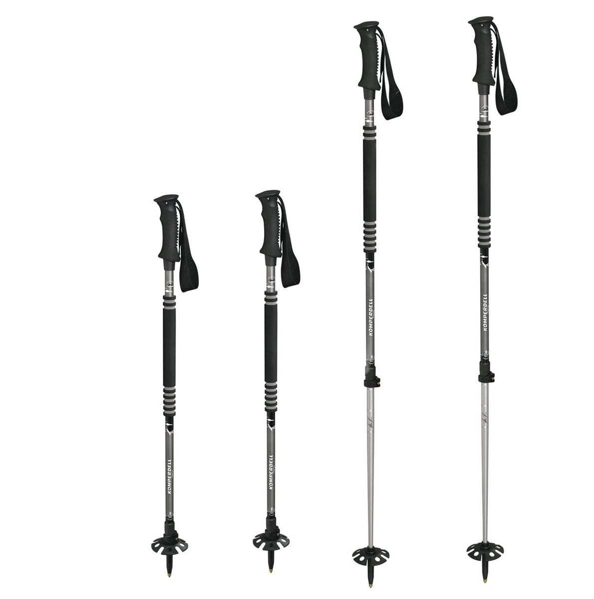 Komperdell Trekking-Stöcke Komperdell T2 Thermogrip Tourenstock, Wanderstock, Trekkingstock