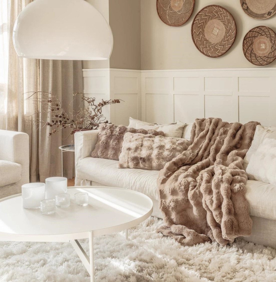 Plaid Misty 140 x 220 cm, Skinnwille Home