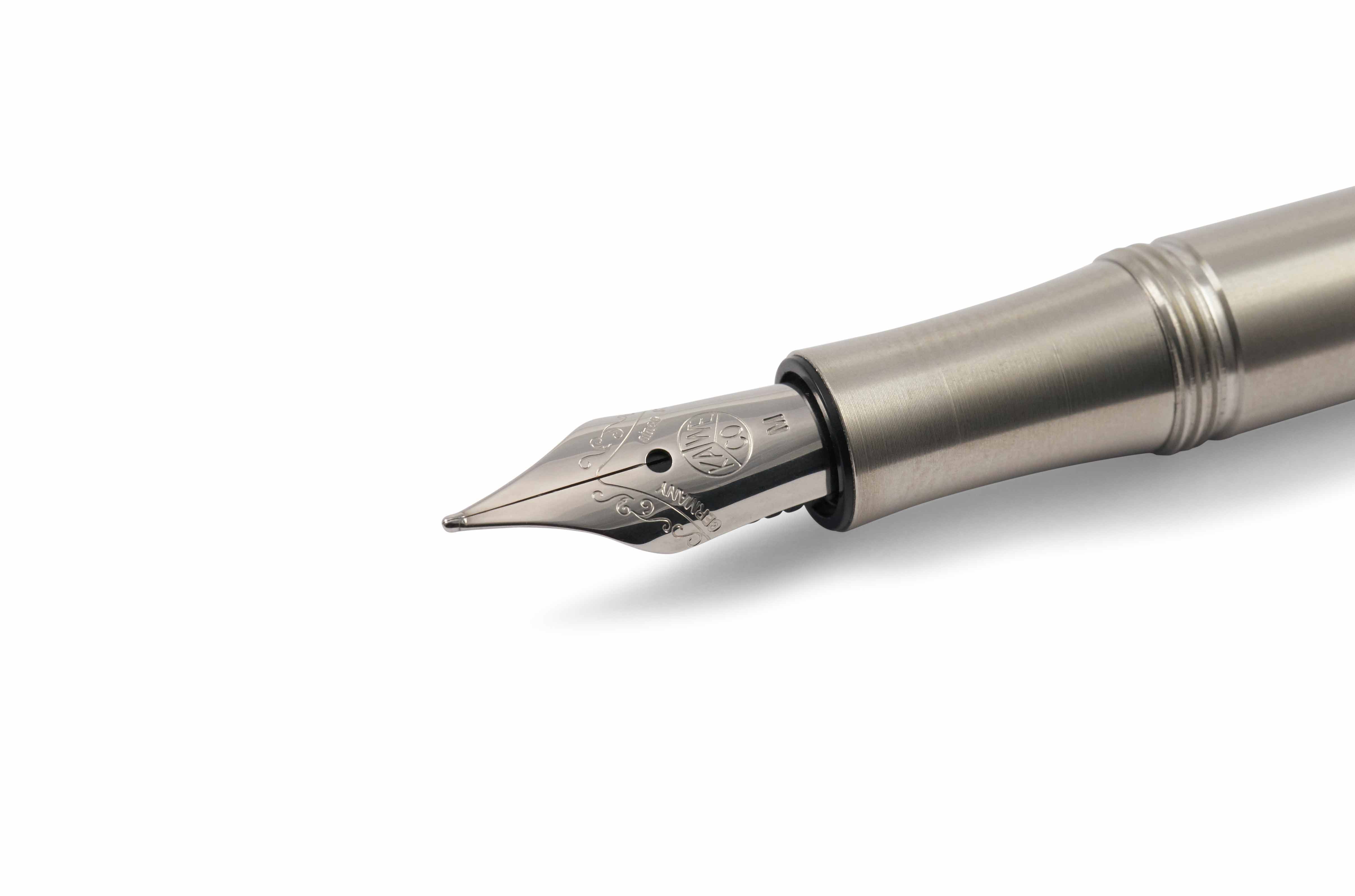 Kaweco Füllfederhalter Kaweco LILIPUT Füllhalter Edelstahl, Fein Stahl blank