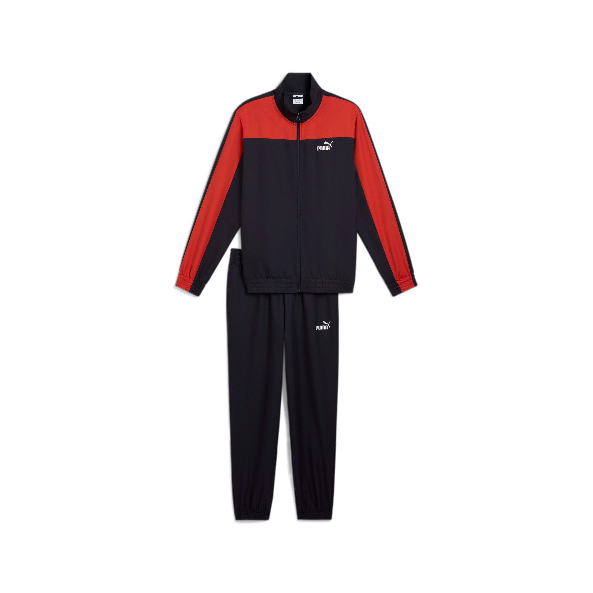 PUMA Jogginganzug WOVEN COLORBLOCK TRACKSUIT (2-tlg)