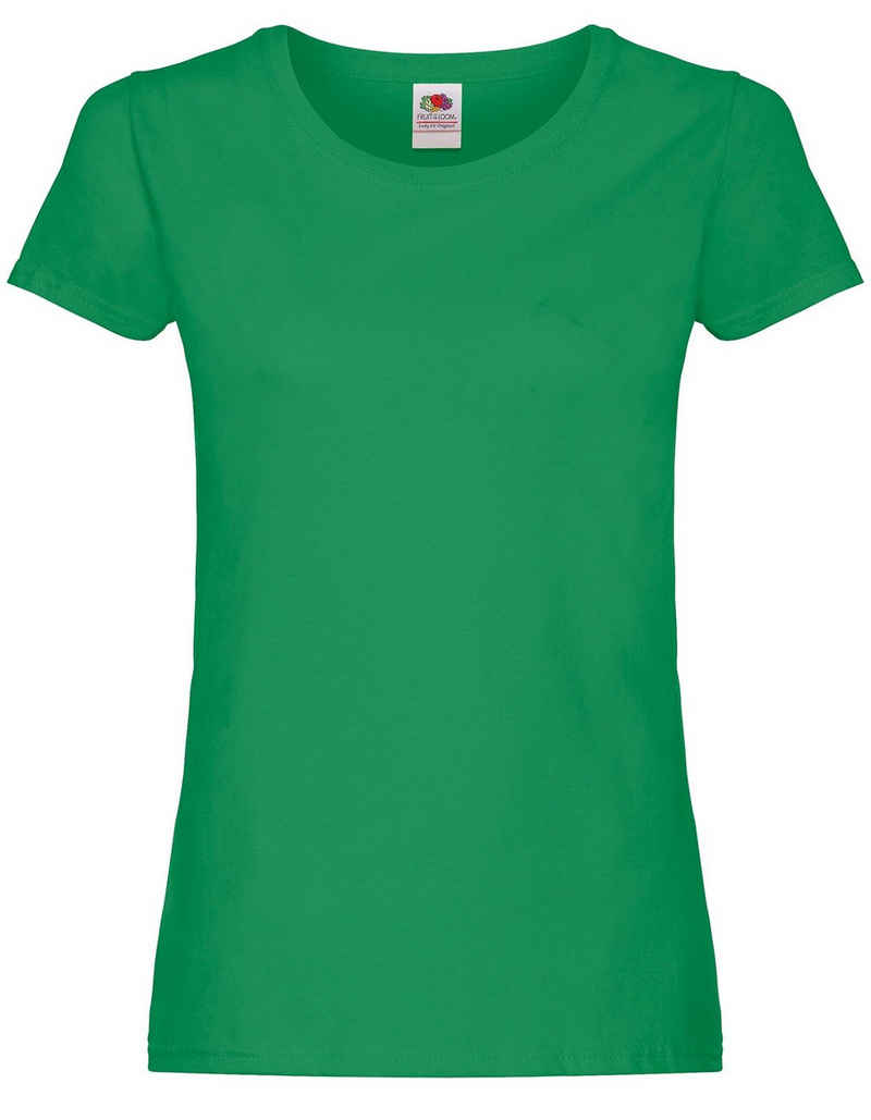 Fruit of the Loom Rundhalsshirt Fruit of the Loom Original T Lady-Fit