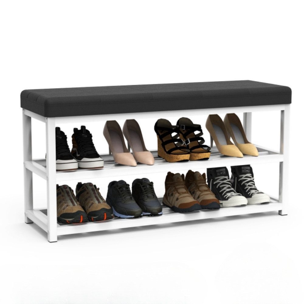 WILGOON Schuhbank Schuhregal offener Schuhschrank mit günstig online kaufen