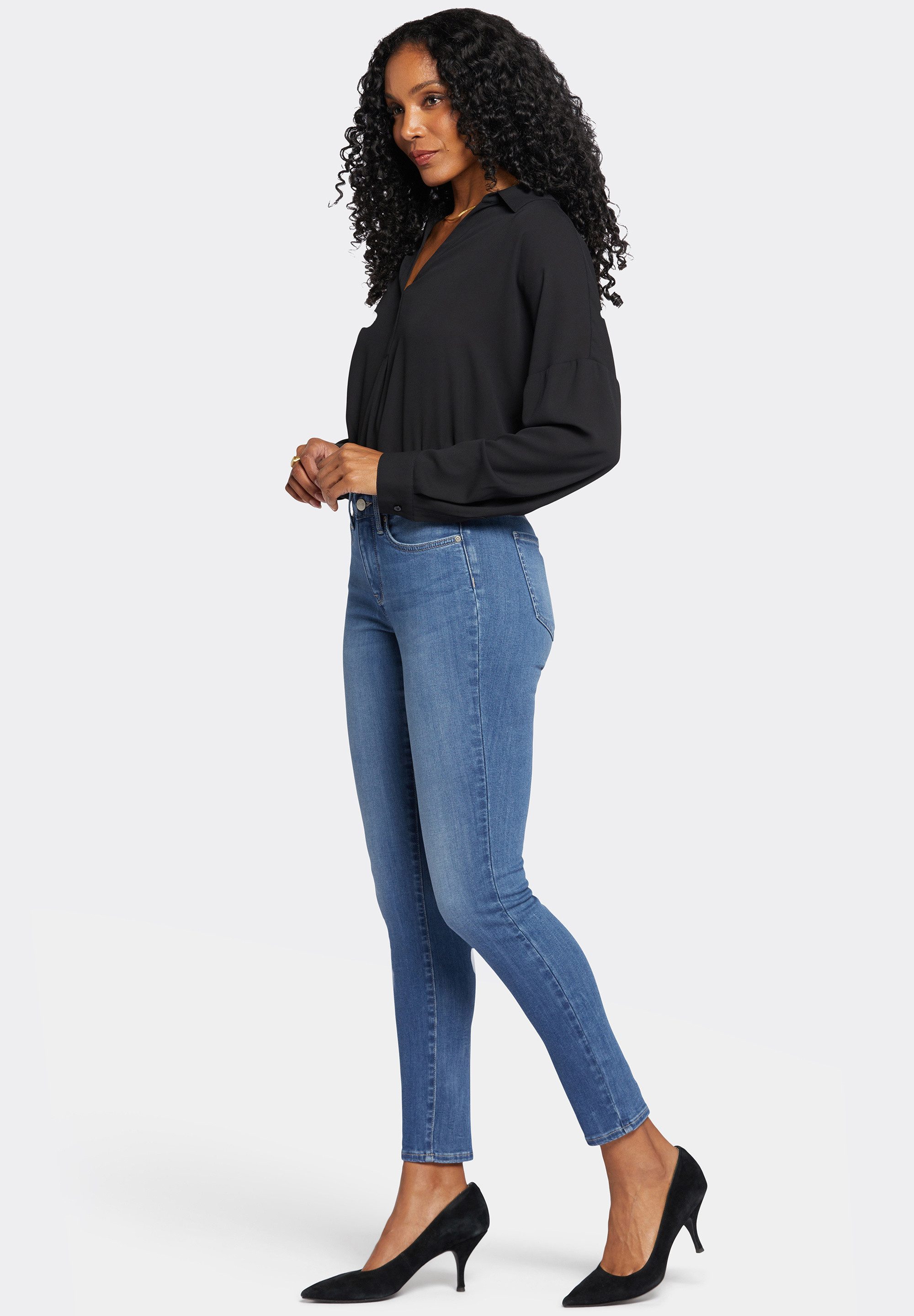 NYDJ Skinny-fit-Jeans Ami Skinny Stretchy Denim Figurformend, 5-Pocket Design