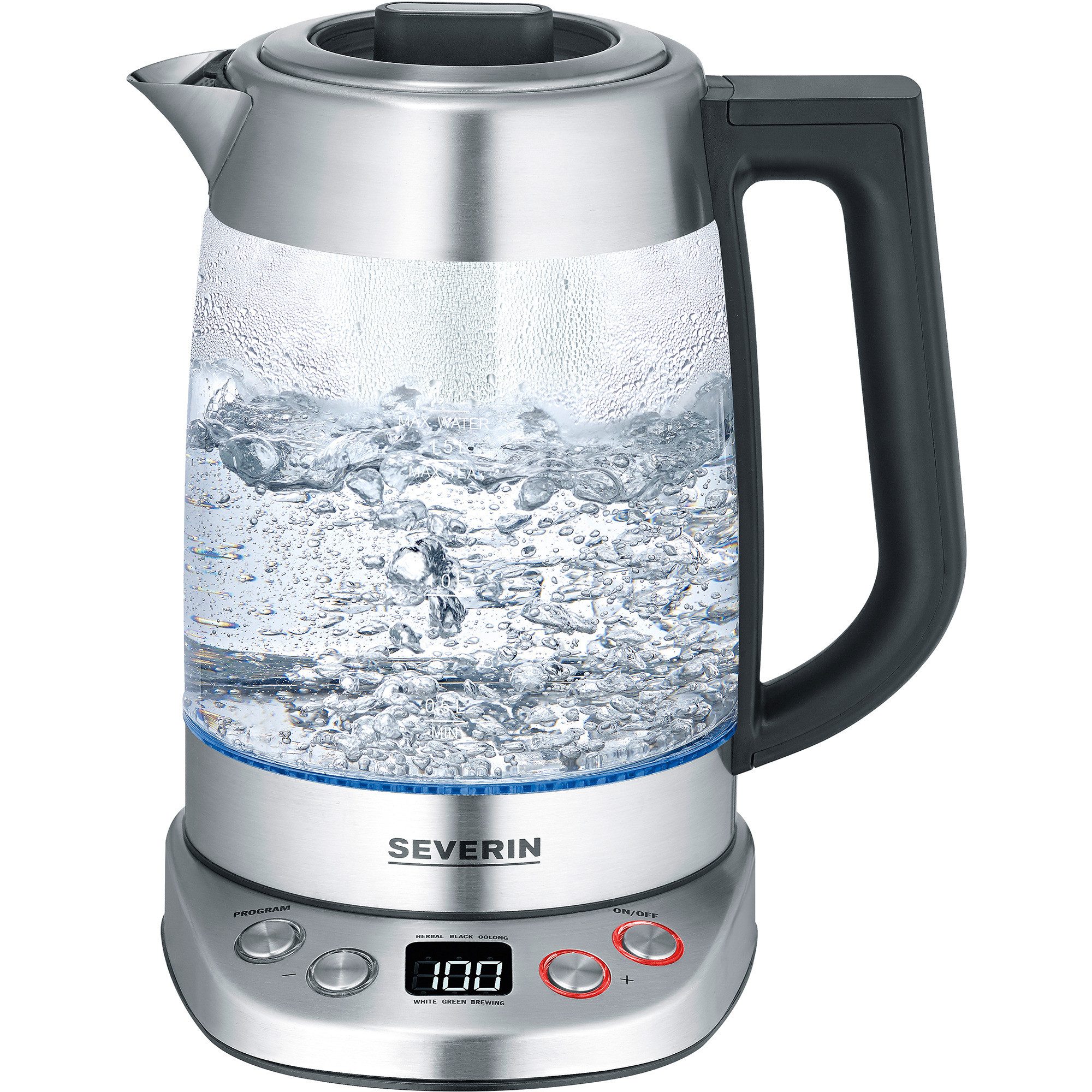 Severin Елктрочайники Severin Glas Tee-/Wasserkocher Deluxe WK 3480, 1.7 l