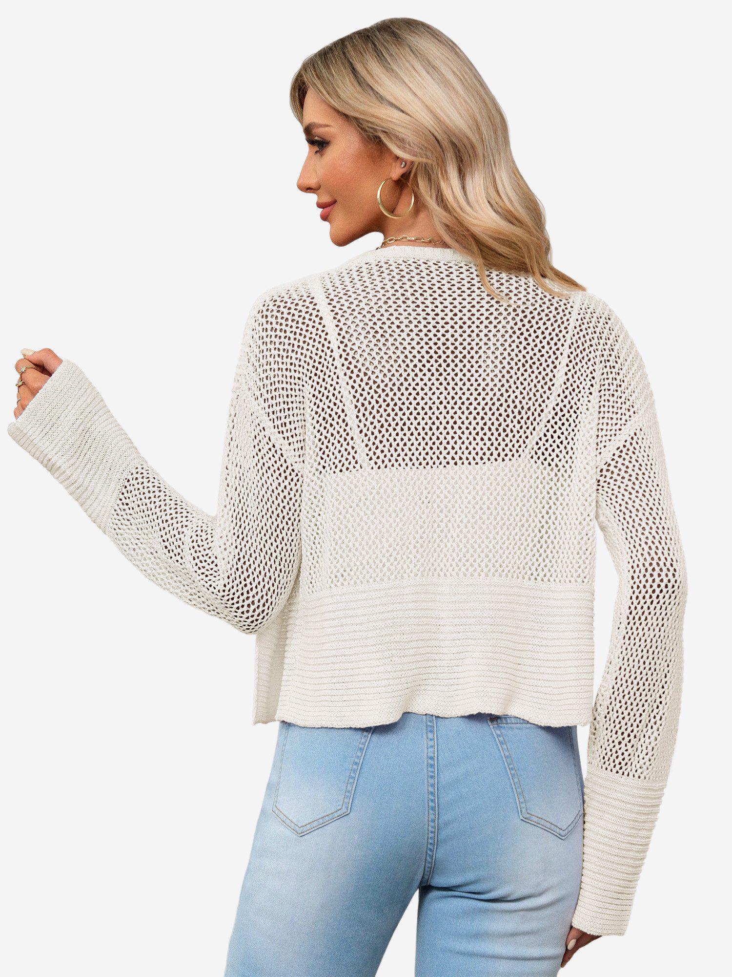 Imily Bela Cardigan Damen Kurzer Strickcardigan (Packung, 1-tlg., 1per-Pack günstig online kaufen
