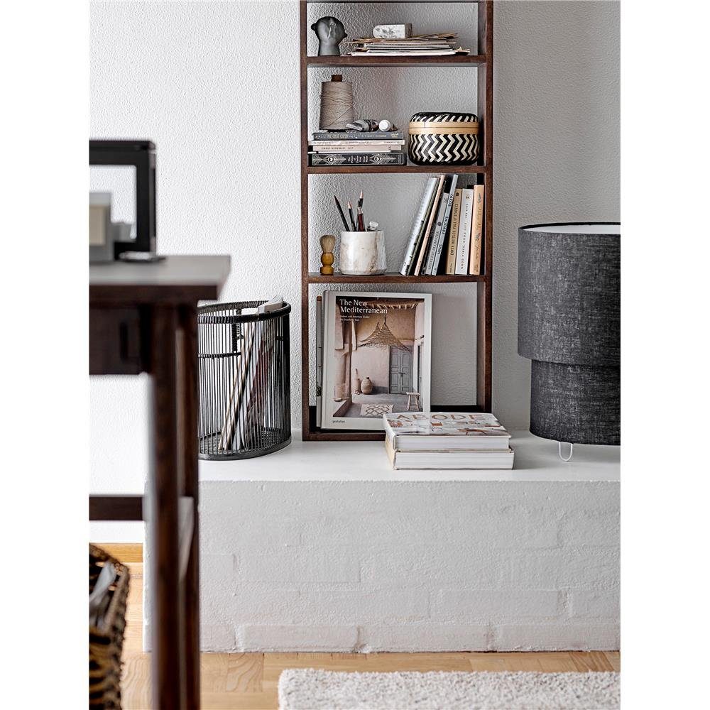 Bloomingville Dekoobjekt Vesla Dekoration Kopf, Schwarz Deko-Gesicht aus Terrakotta dänisches Design