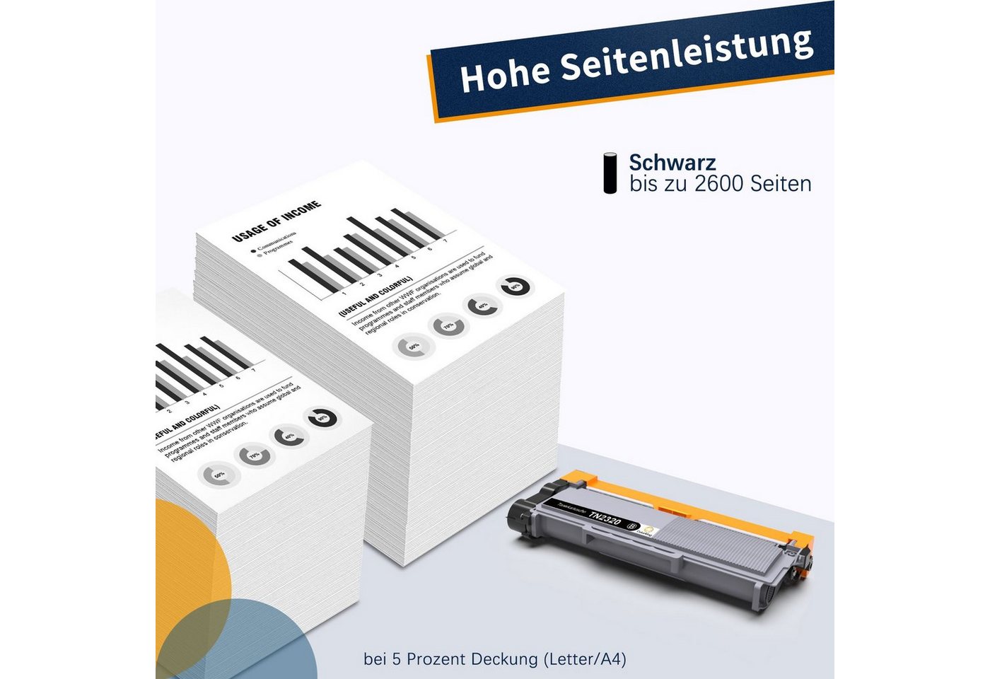 Thumbnail - ColorKing Tonerpatrone TN 2320 für Brother TN2320 Toner MFC L2700DW L2700DN HL-L2340DW, (MFC-L2680W MFC-L2700DWR MFC-L27...