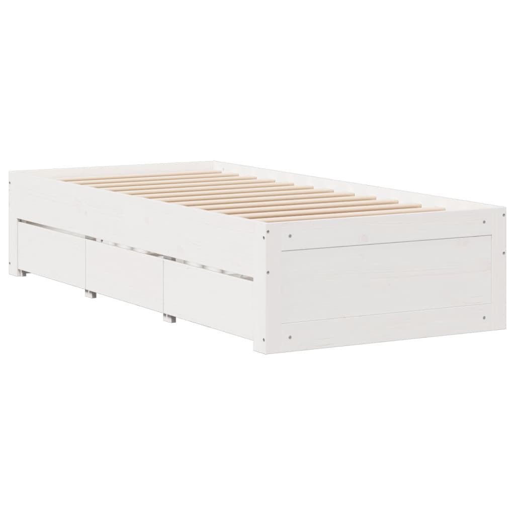 vidaXL Bett Massivholzbett ohne Matratze mit günstig online kaufen