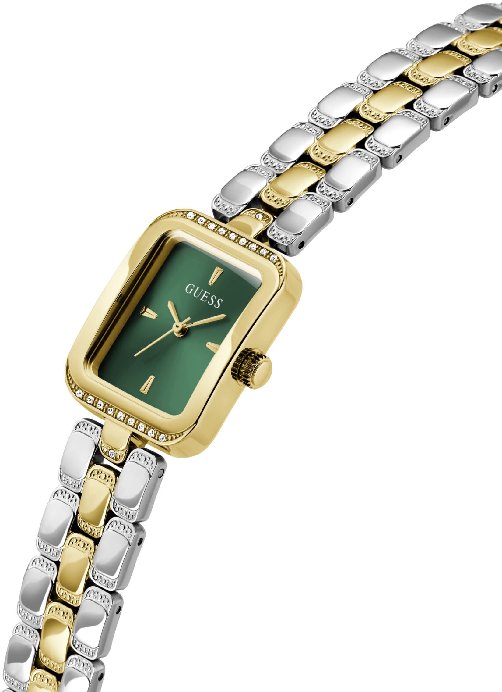 Guess Quarzuhr ISLA GW0865L6, Armbanduhr, Damenuhr, Edelstahlarmband, analo günstig online kaufen